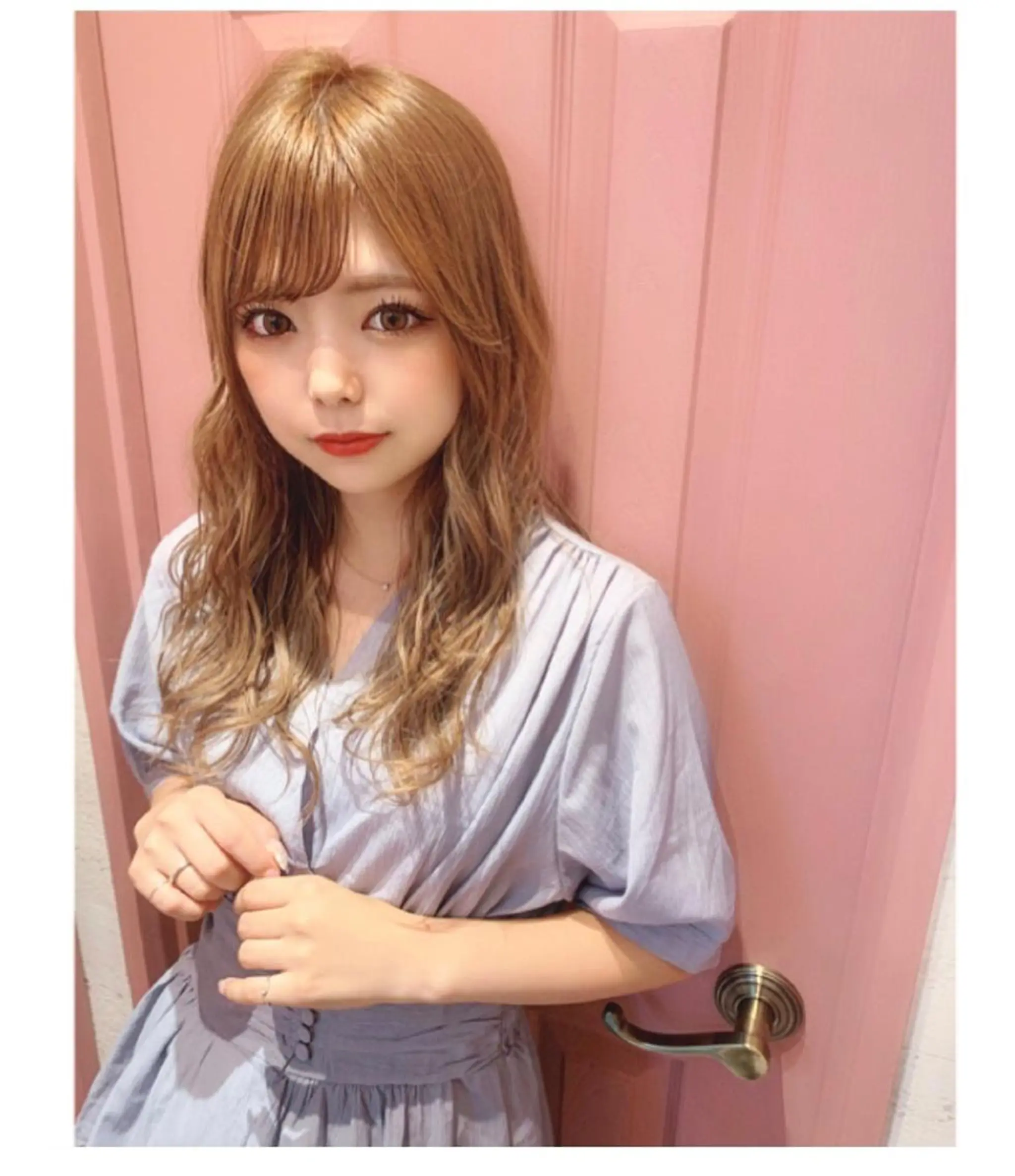 ミディアム カット ヘアカラー トリートメント 代表山口ひな 髪質改善のプロのヘアスタイル