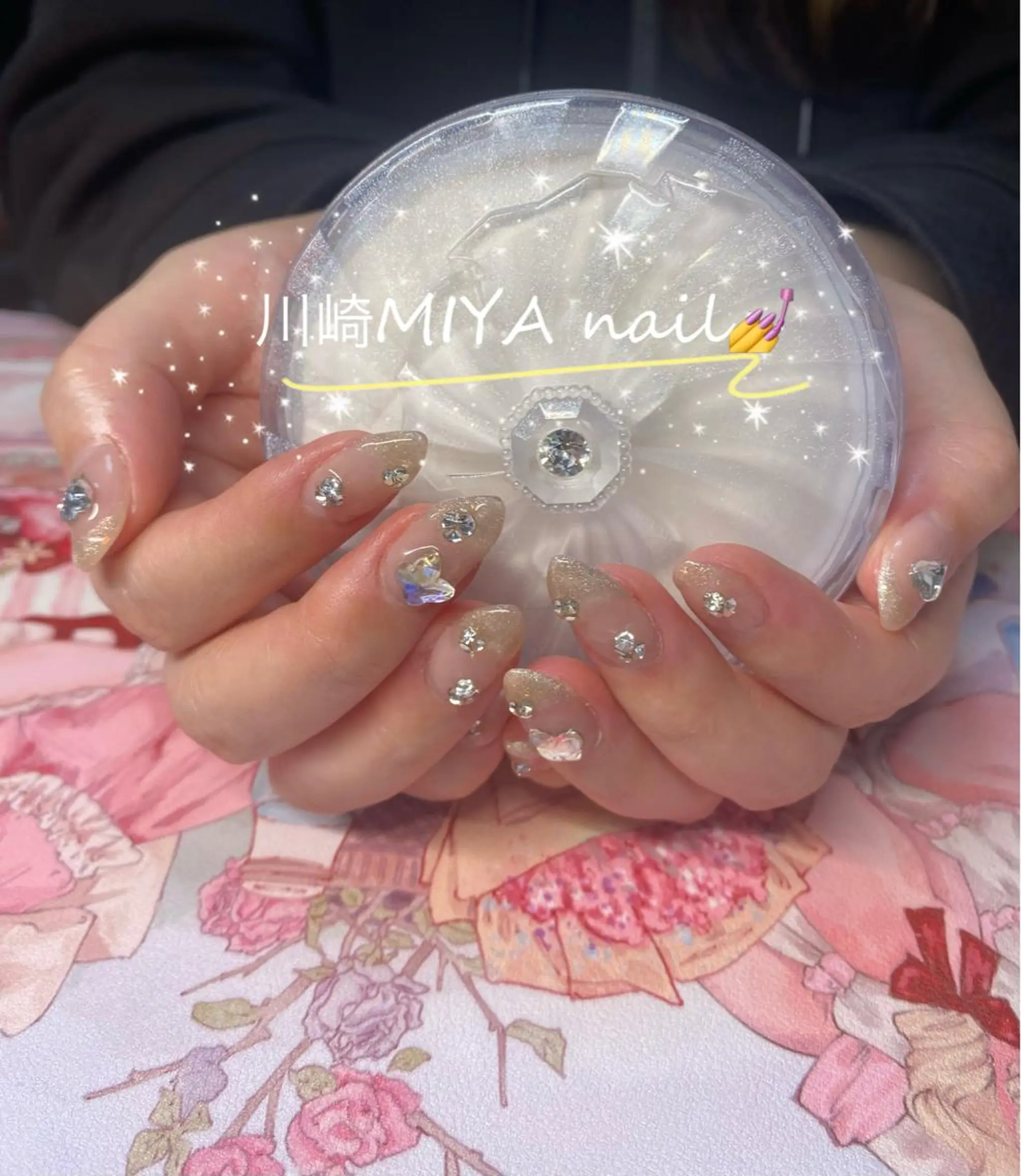 セミロング 💜MIYA nail川崎店のネイルデザイン