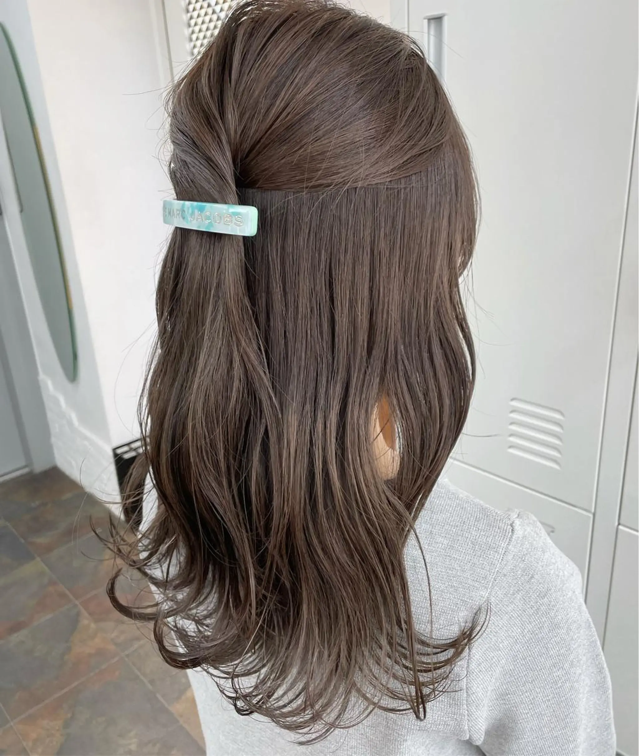 セミロング ヘアカラー トリートメント 🌼たけや みのり🌿のヘアスタイル