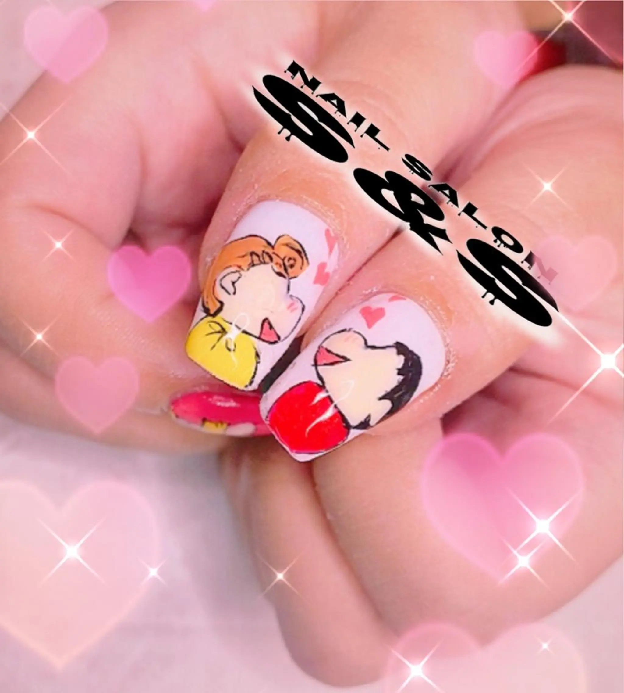 ネイル アートネイル 長さ出し メンズネイル 持ち込み スカルプネイル S&S 村田小百合のネイルデザイン