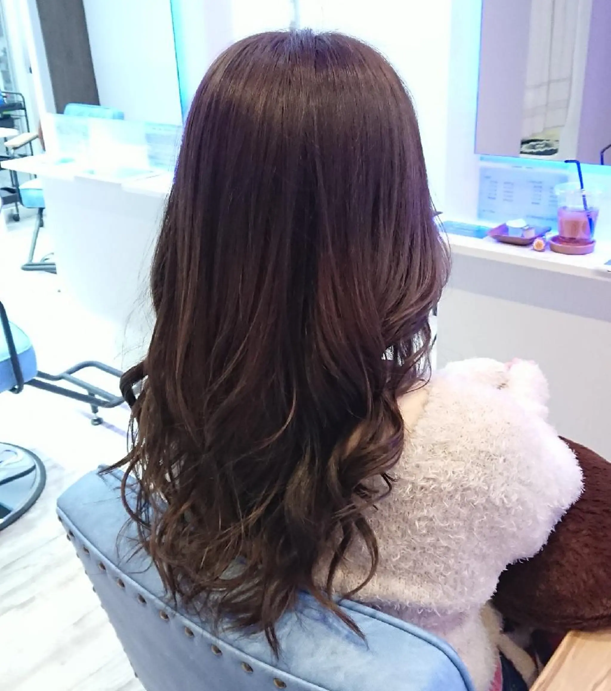 セミロング カラー ヘアアレンジ 小林 伸行のヘアスタイル