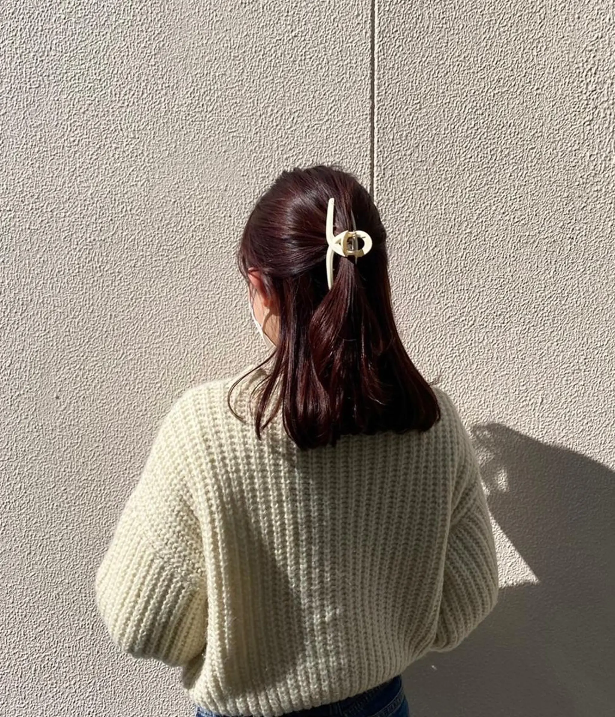 ロング ピンクブラウン 似合わせカット 小林愛奈のヘアスタイル