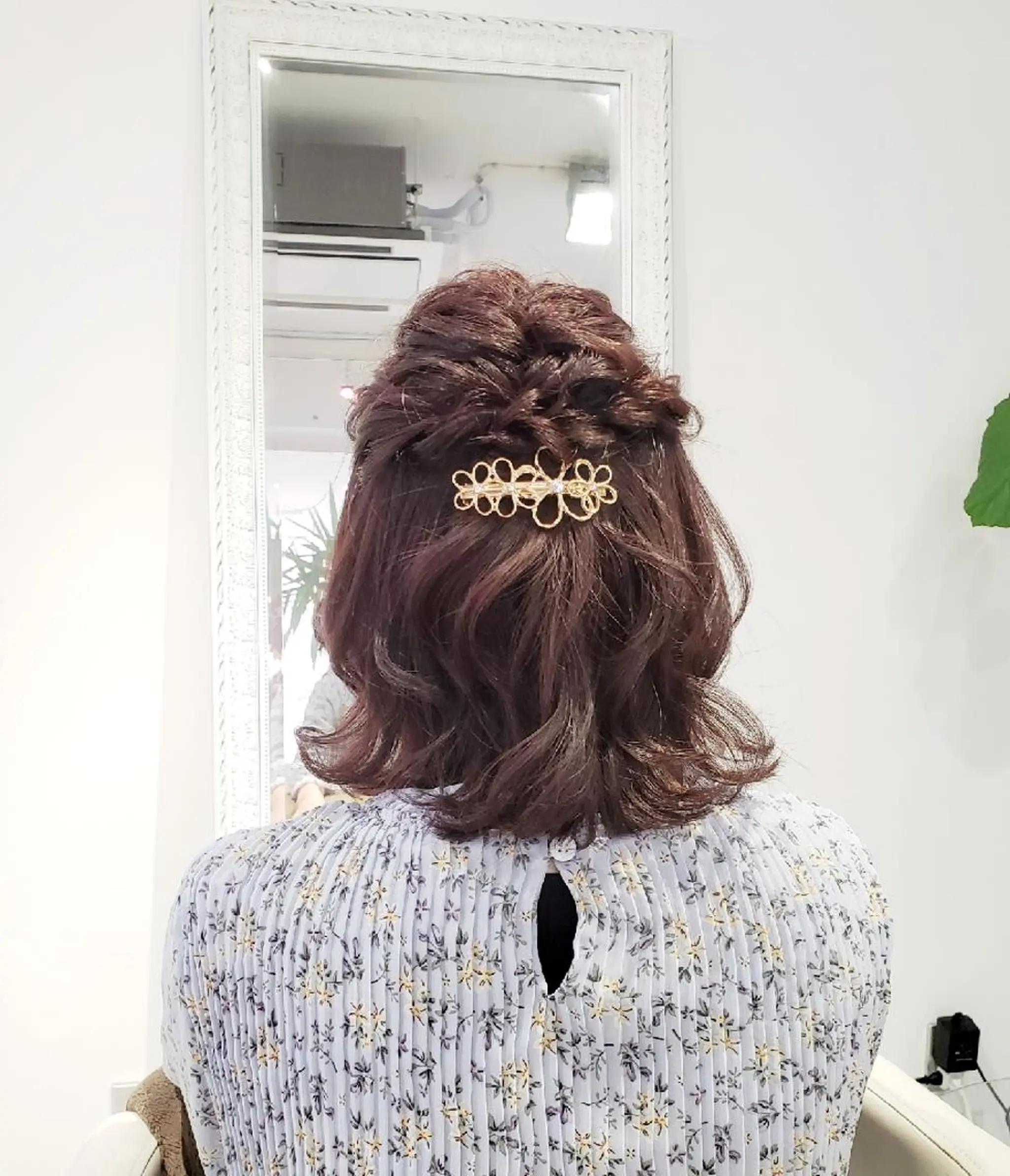 ヘアアレンジ ミディアム 樋口 千尋のヘアスタイル