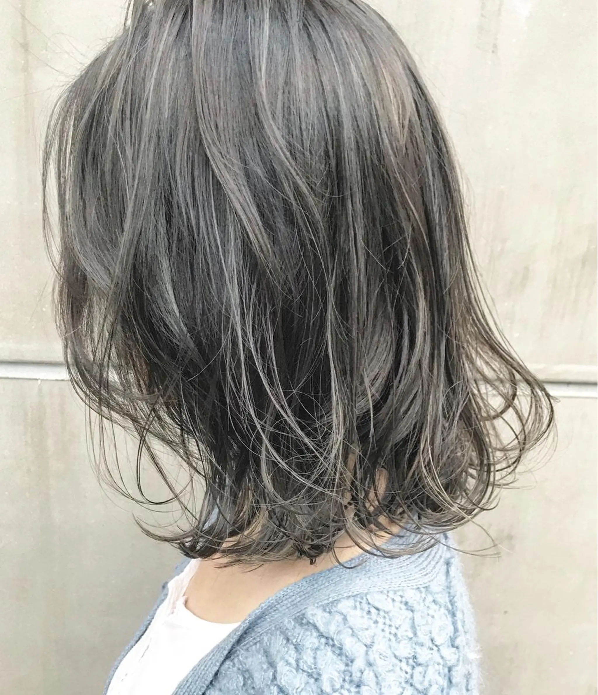 ミディアム カラー バレイヤージュ ブリーチ デザインカラー ハイライトカラー ハイライト CALAMARI所属・【渋谷で人気】艶髪× 髪質改善/ツヤカラーのヘアスタイル