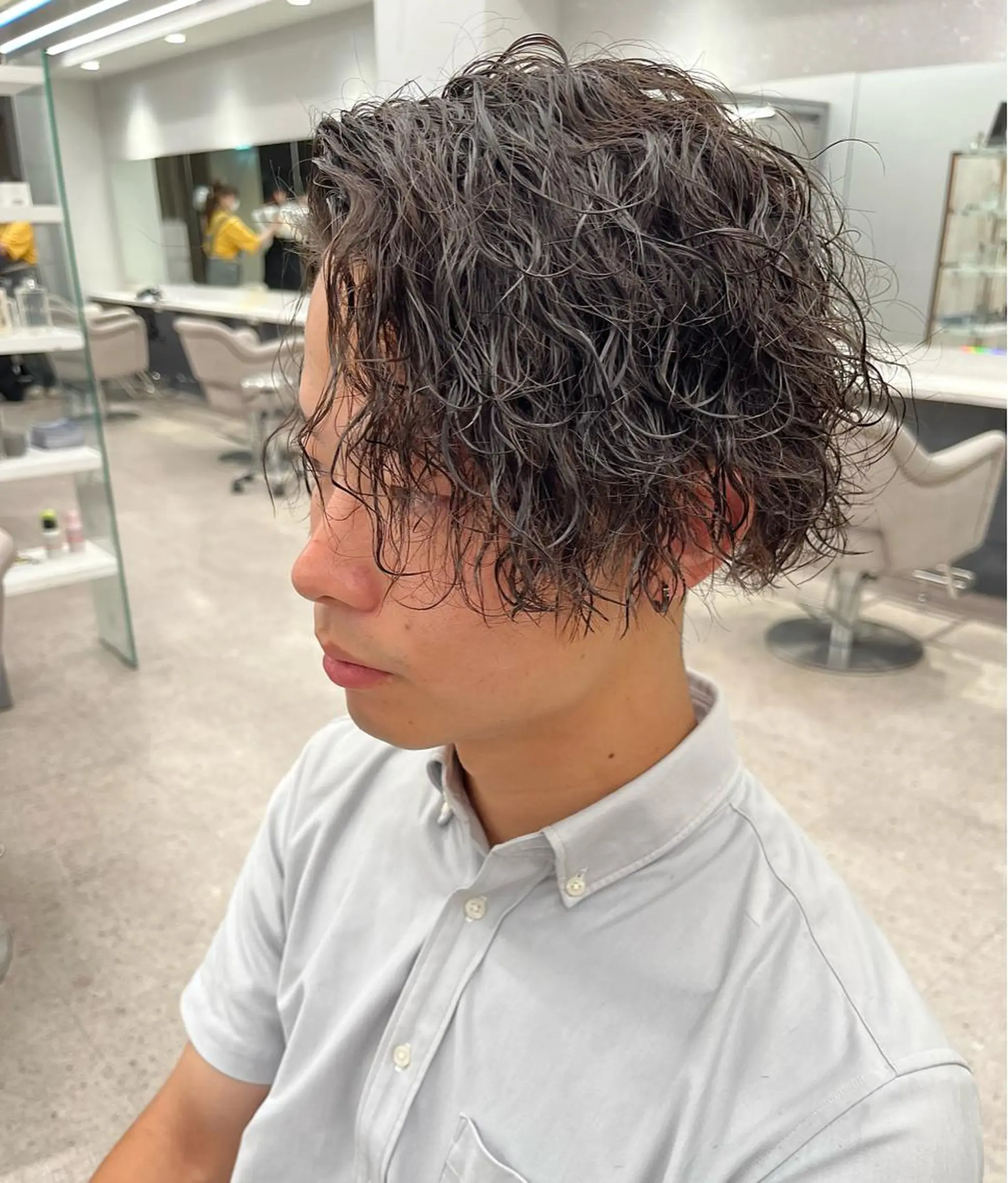 パーマ メンズ 🍐シャドウパーマ メンズ特化/守岡🍐のヘアスタイル