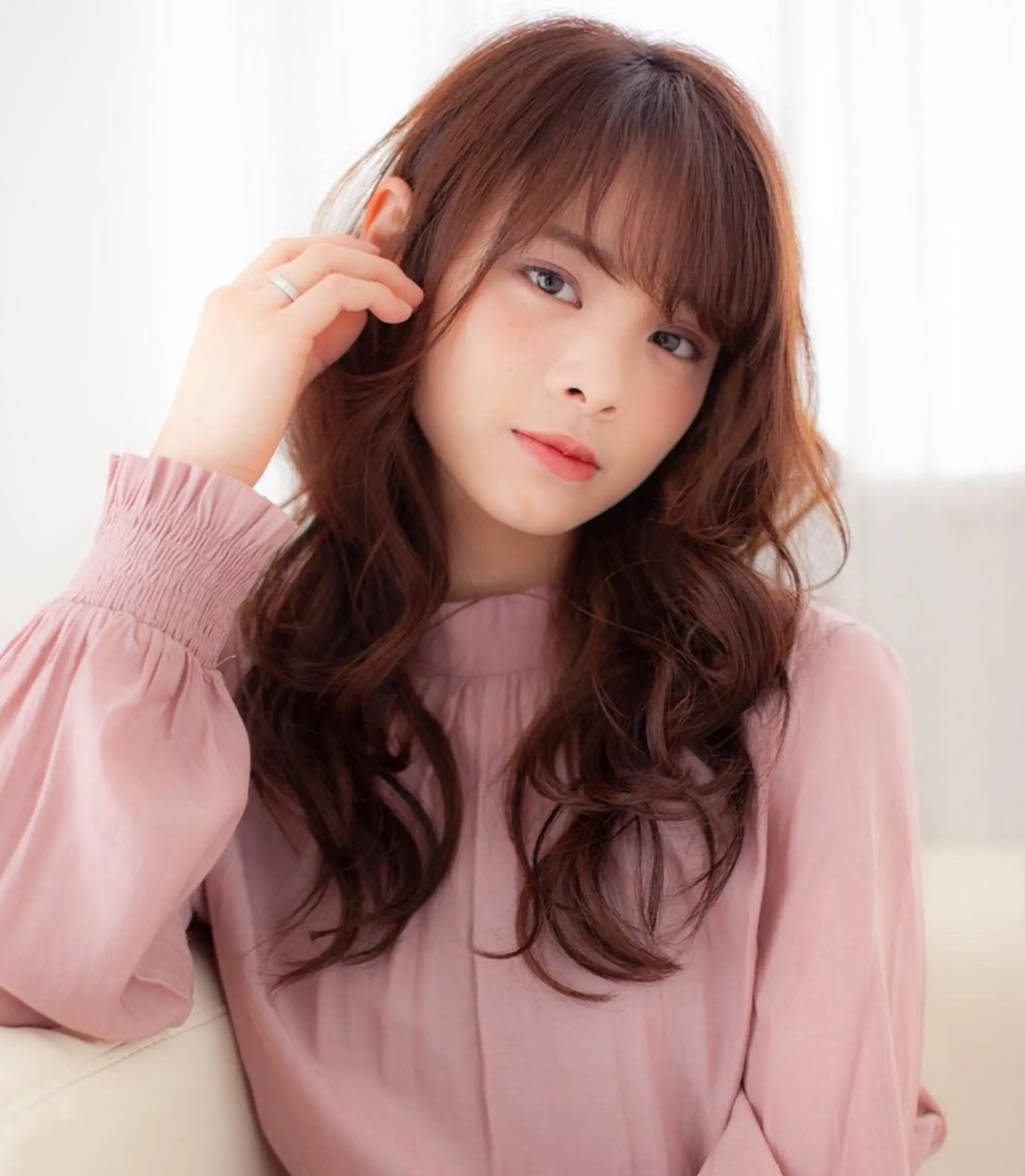 ロング メンズ縮毛矯正 ♠️店長下平隼人のヘアスタイル