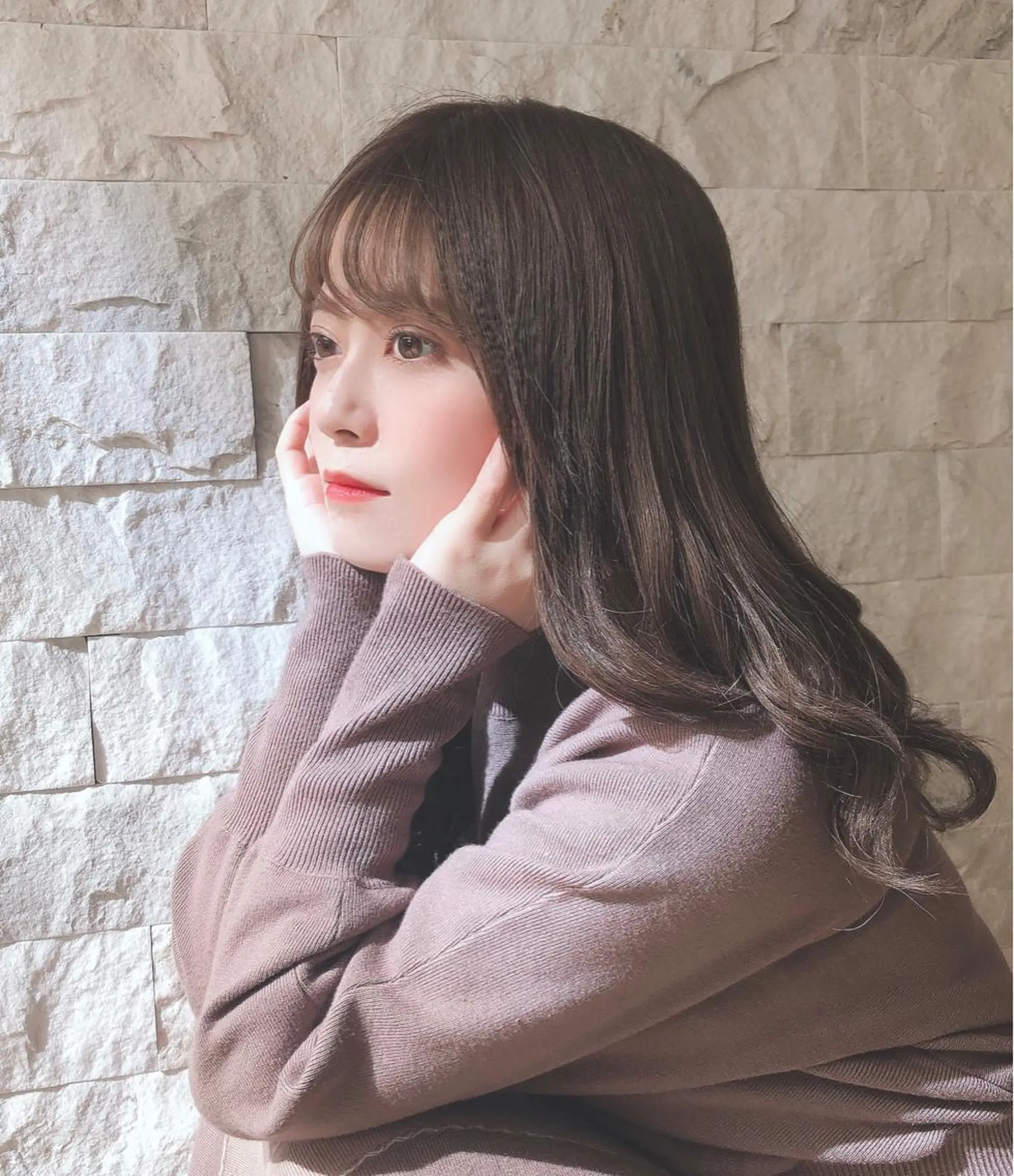 セミロング ララモアナ naru.のヘアスタイル