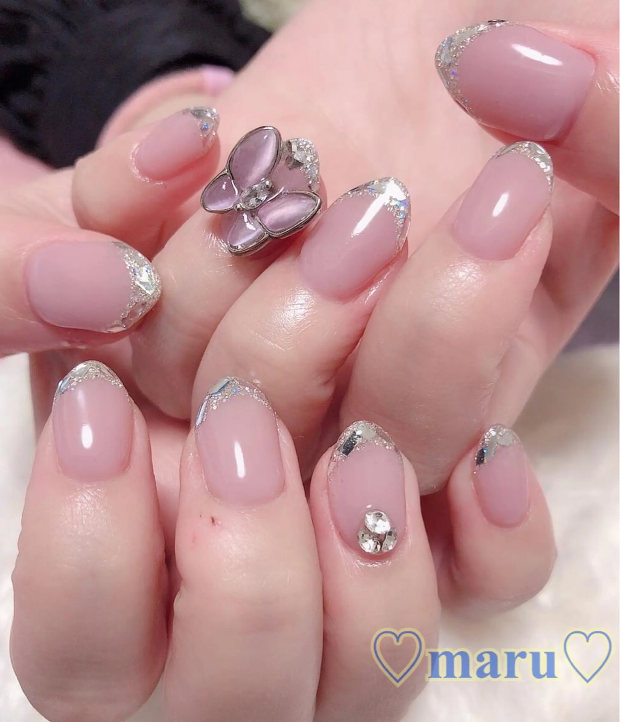 ネイル ハンドネイル フットネイル まるみ ♡のネイルデザイン