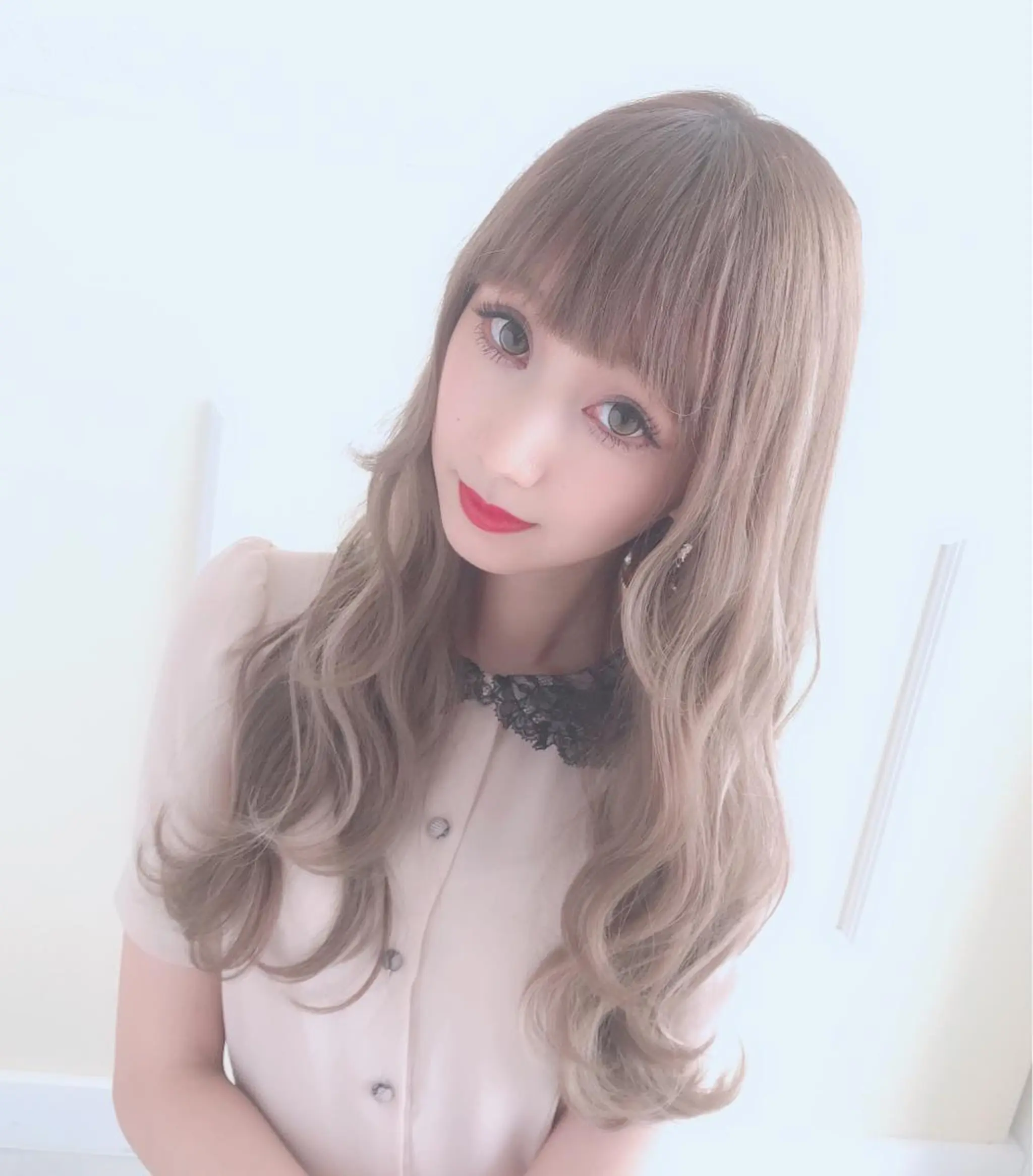 ロング ヘアカラー マテリアル 中央駅店のヘアスタイル