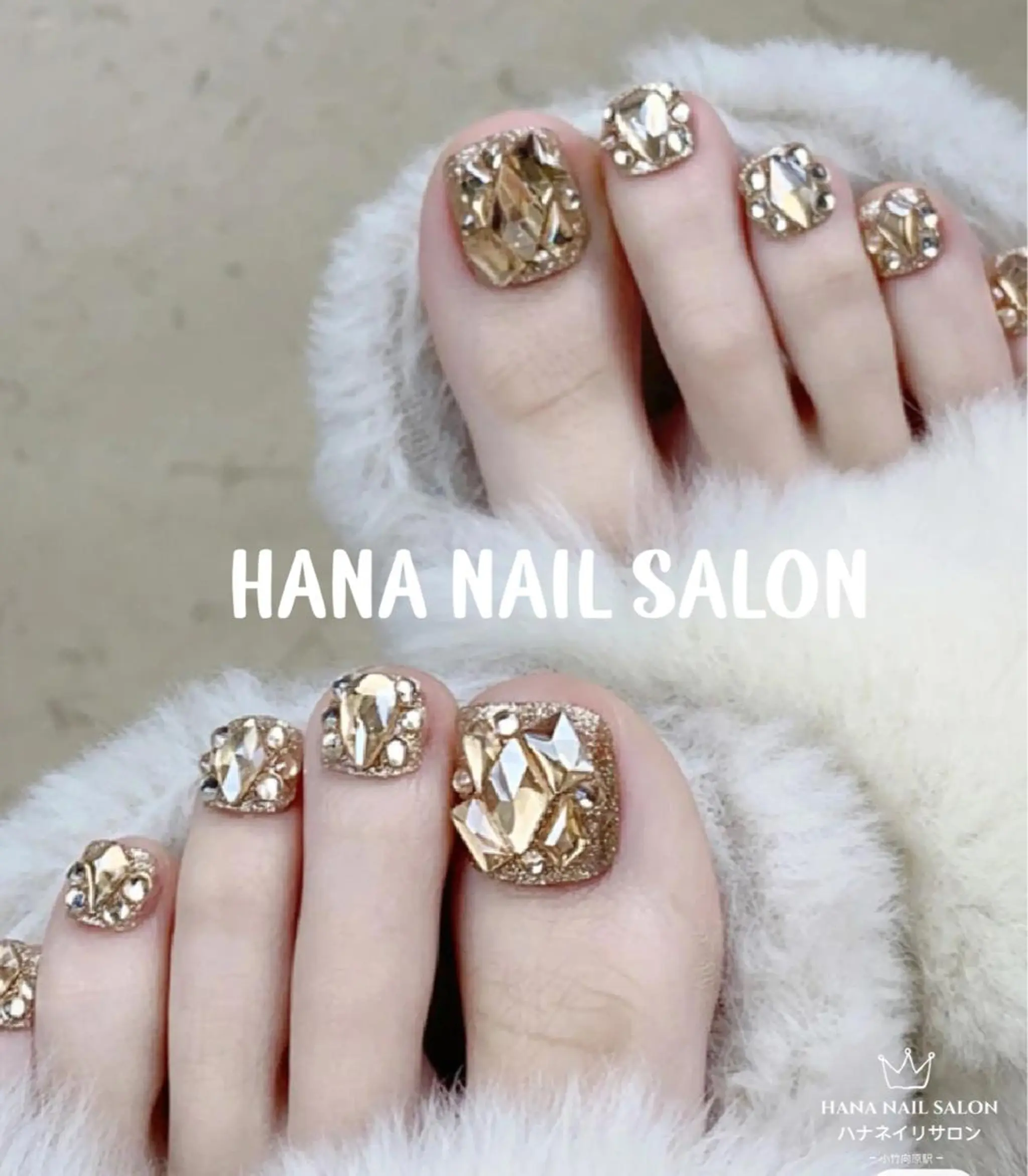 ネイル フットネイル HANA ART NAIL SALON所属・HANA ART NAIL SALONのネイルデザイン