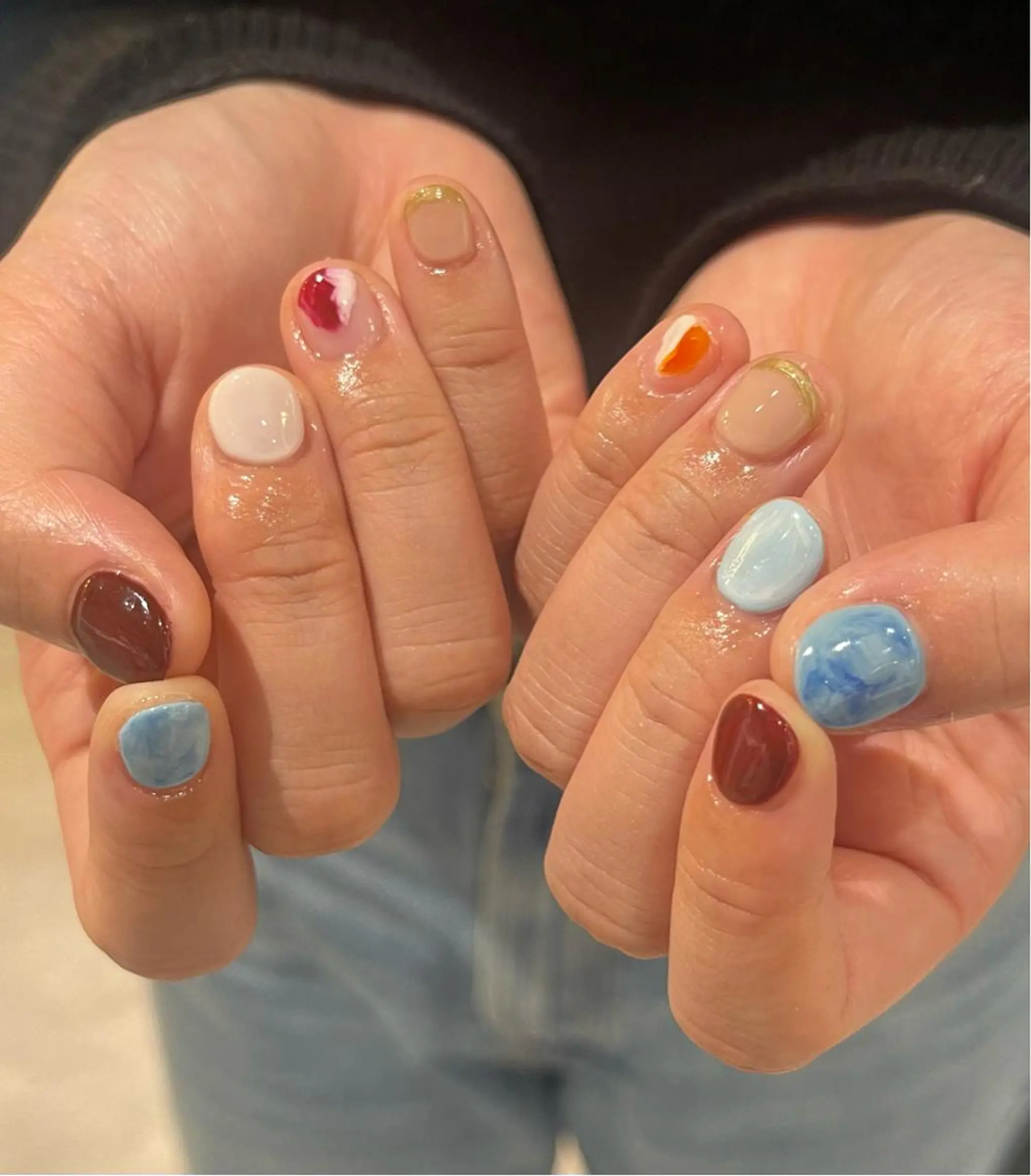 ネイル ano @anomukuiのヘアスタイル