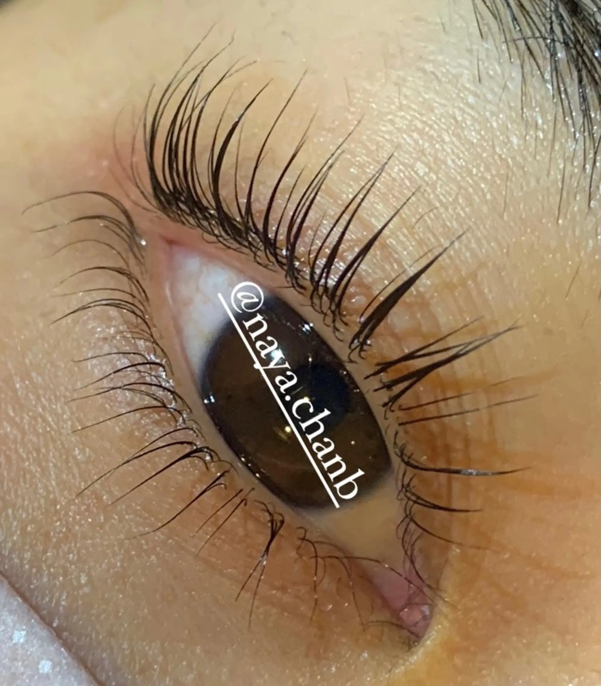 マツエク・マツパ ミンク まつげパーマ セーブル 一重×まつ毛パーマ アイラッシュリゾート　カハラ　立川所属・🦎kahala なや🦎のマツエク・マツパデザイン