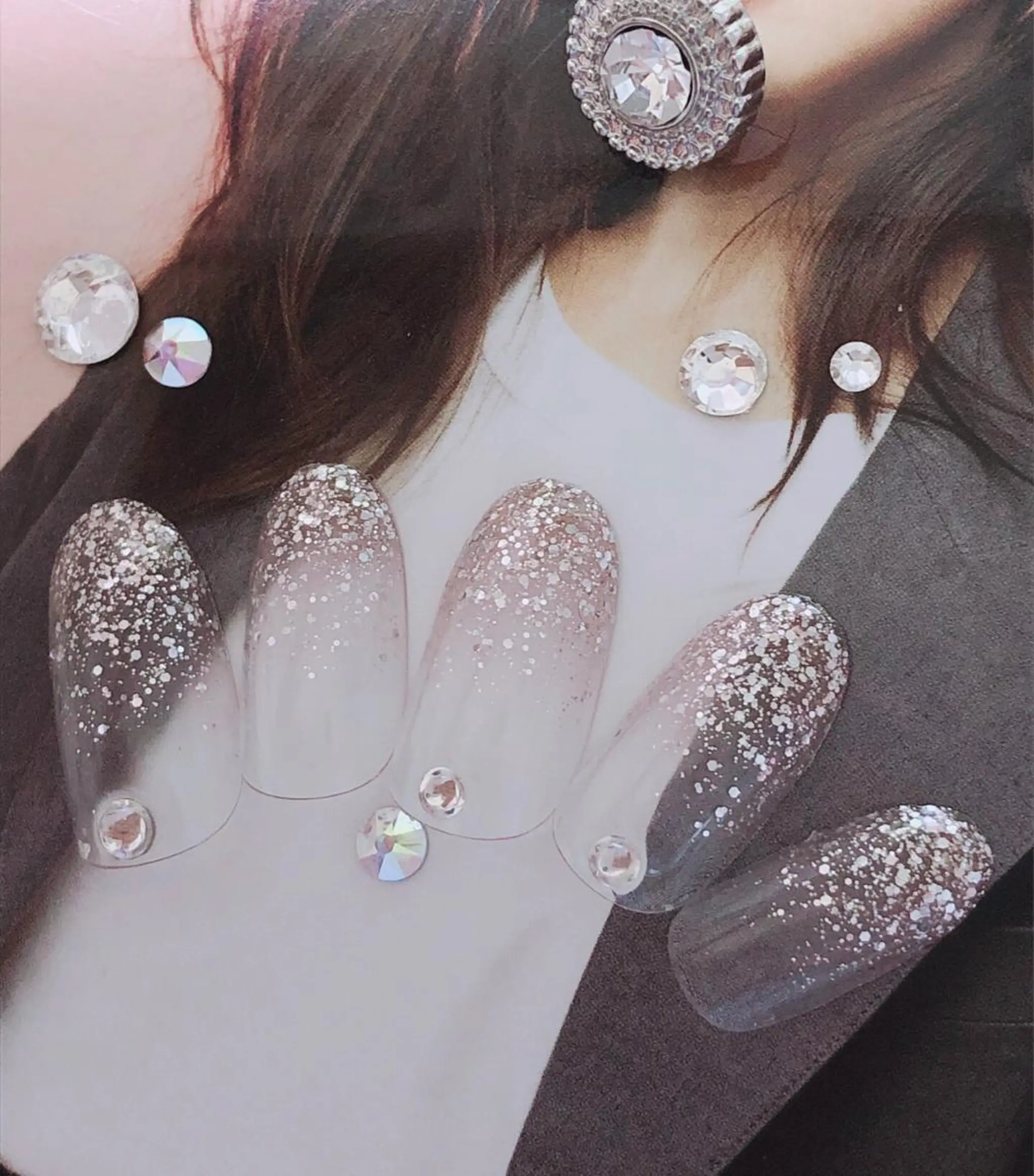 ネイル 北浦和 自爪育成ケアのネイルデザイン