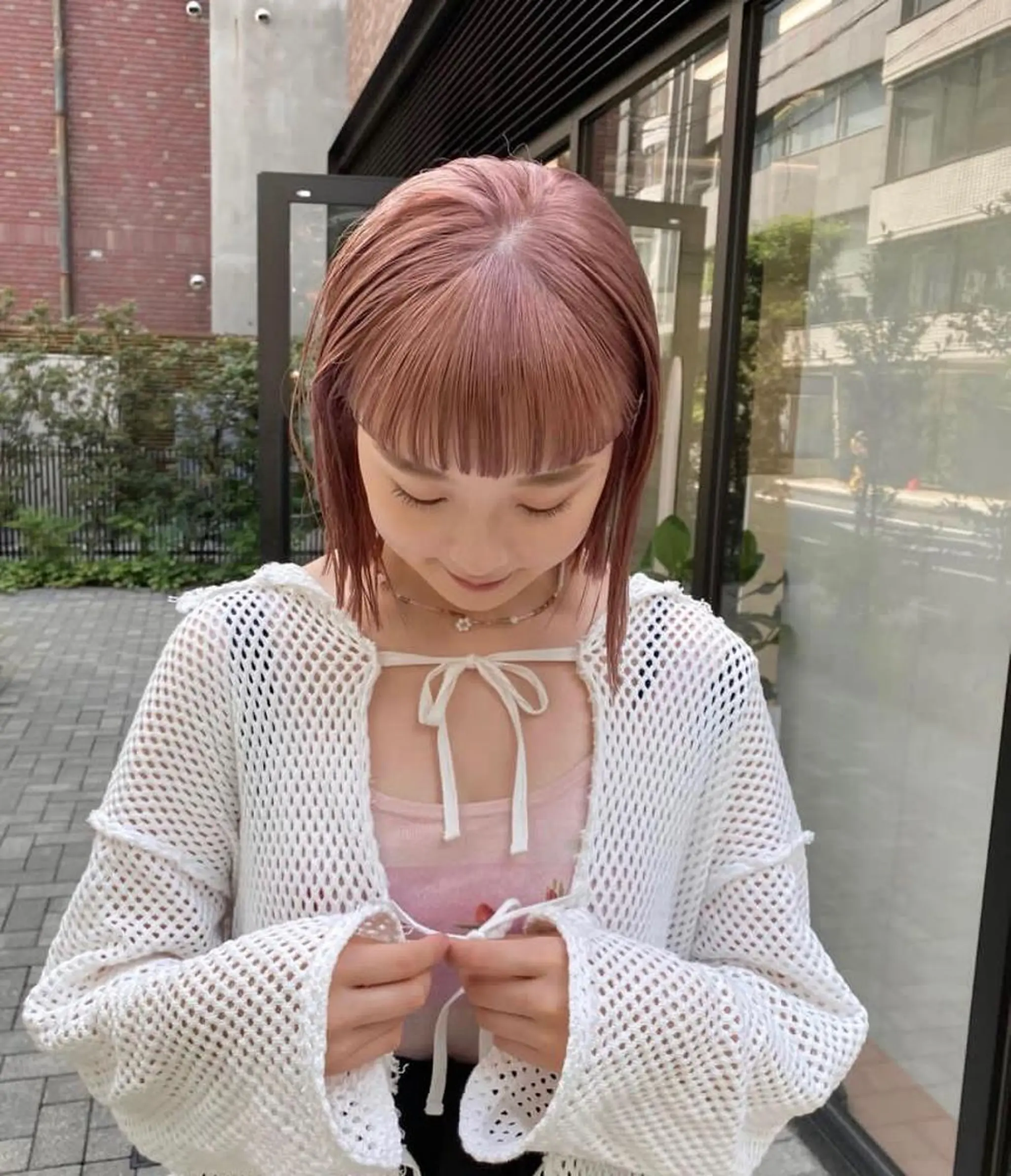 カラー 今福 彩海のヘアスタイル