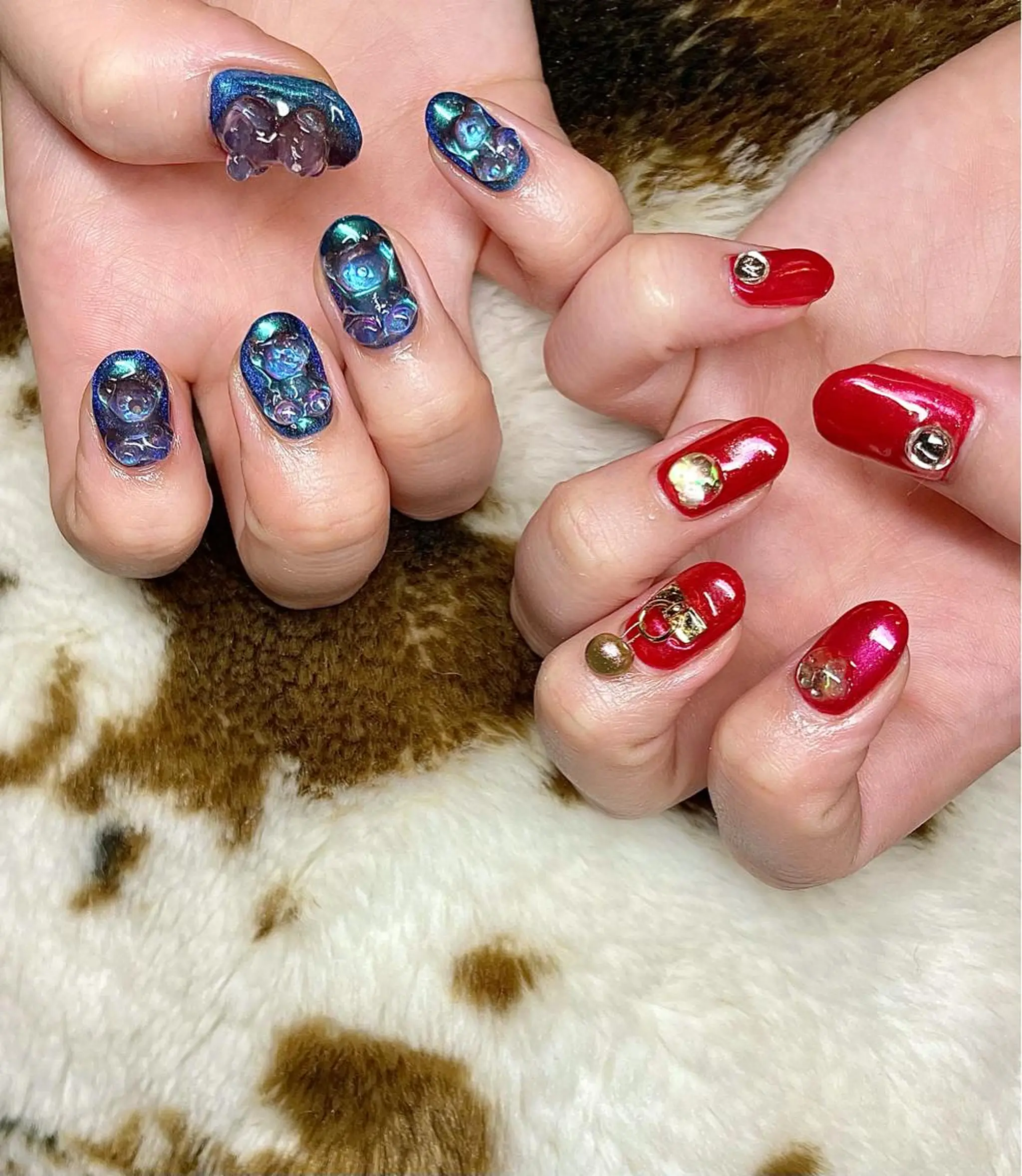 ショート パーマ ヘアアレンジ メンズ キッズ ネイル マツエク・マツパ nail&eye Aoのマツエク・マツパデザイン