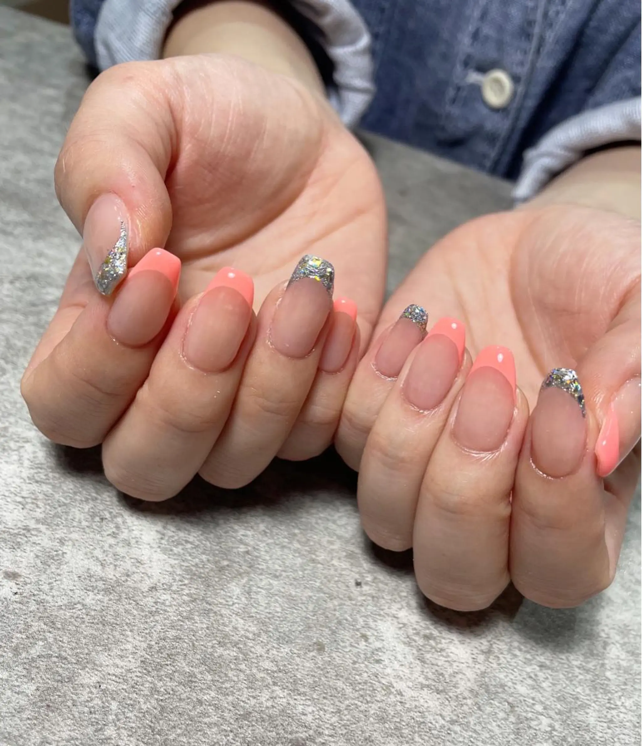 ネイル フレンチネイル ハンドネイル ma riのネイルデザイン