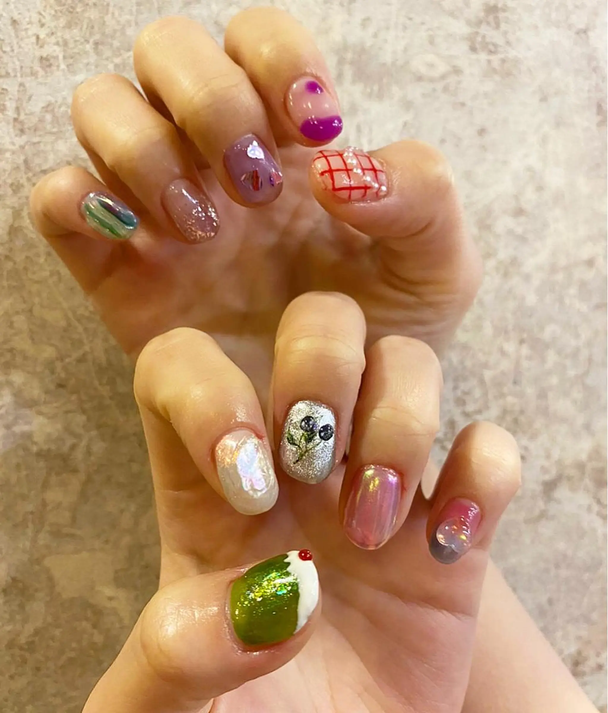 ネイル 持ち込み ハンドネイル muhl by DILL所属・. wakanaのネイルデザイン