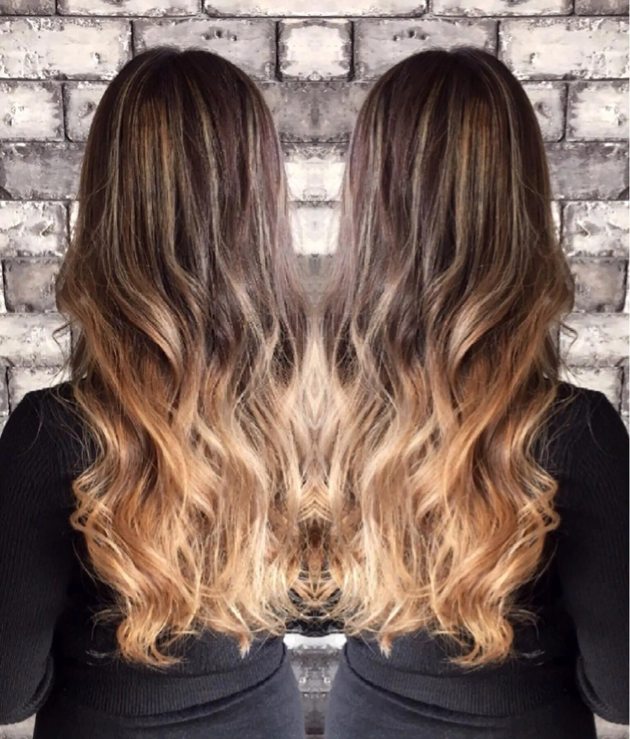 ロング 外国人風カラー レイヤーカット ヘアカラー トリートメント ヘアセット ❤️千葉県代表❤️ 店長❤️柿本翔一朗のヘアスタイル