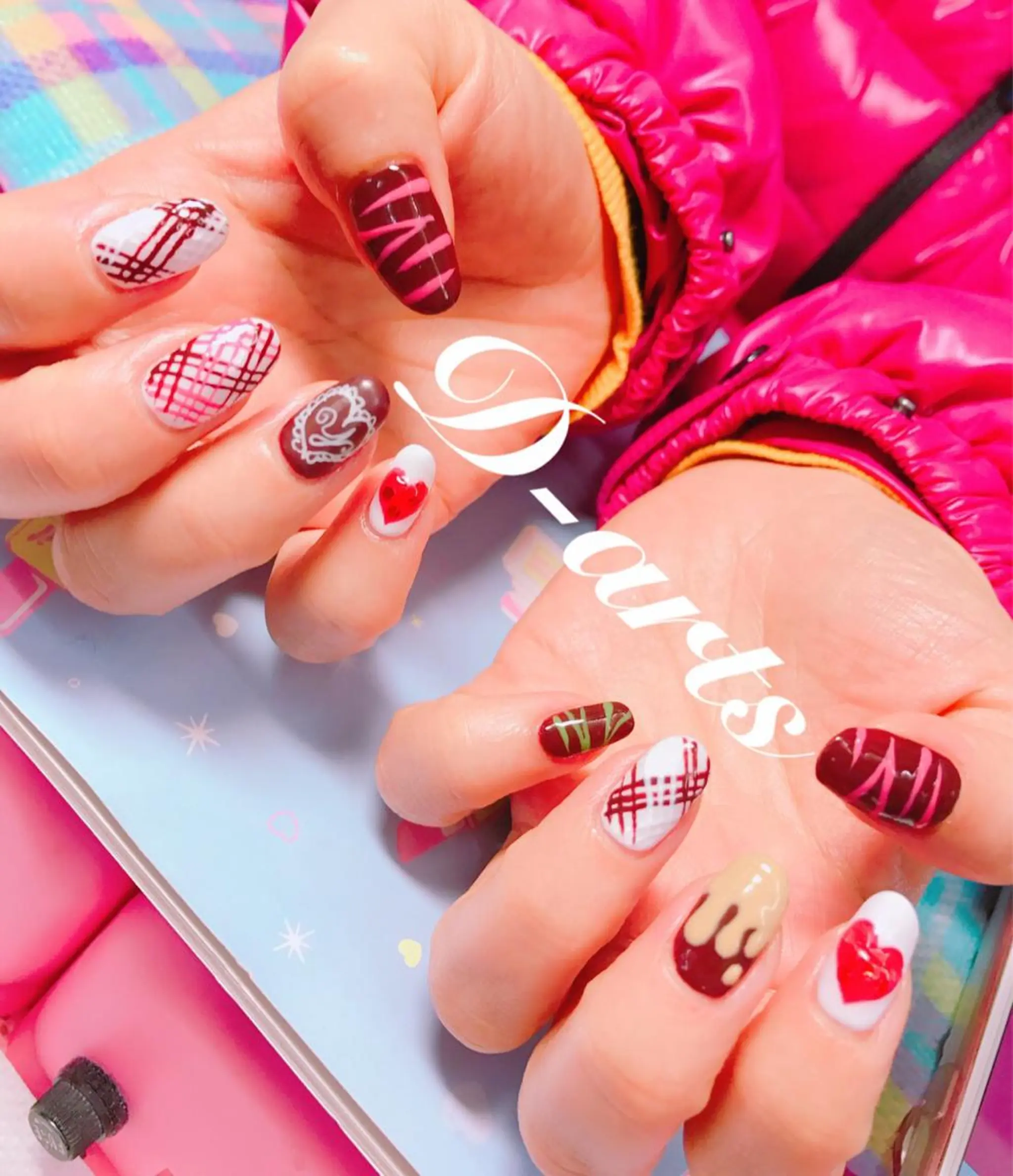 ネイル 長さ出し メンズネイル 持ち込み スカルプネイル ネイルチップ S&S 村田小百合のネイルデザイン