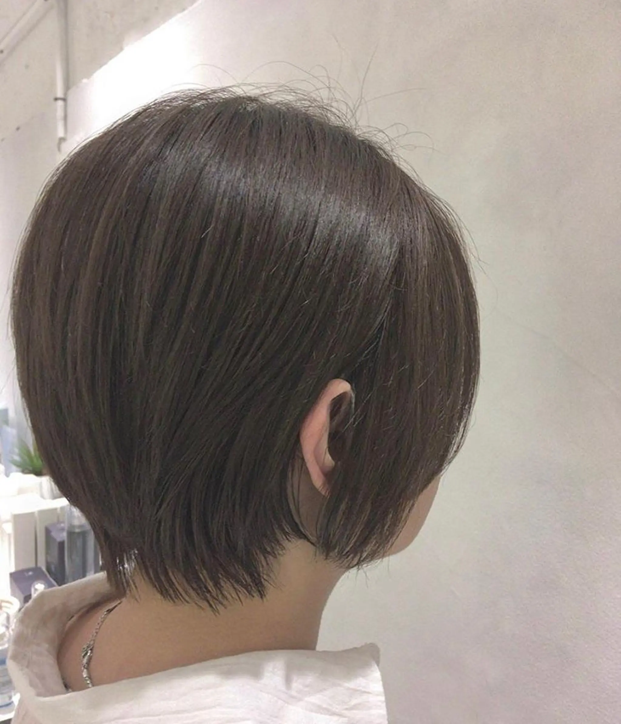 ショート カラー ヘアアレンジ ショートボブ ボブ ショートヘア エグチ アキラのヘアスタイル