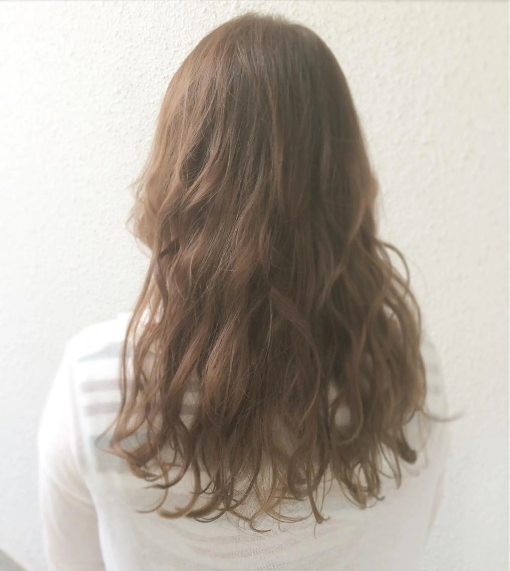 セミロング カラー ベージュカラー インナーカラー/天神 ブリーチ/吉田のヘアスタイル