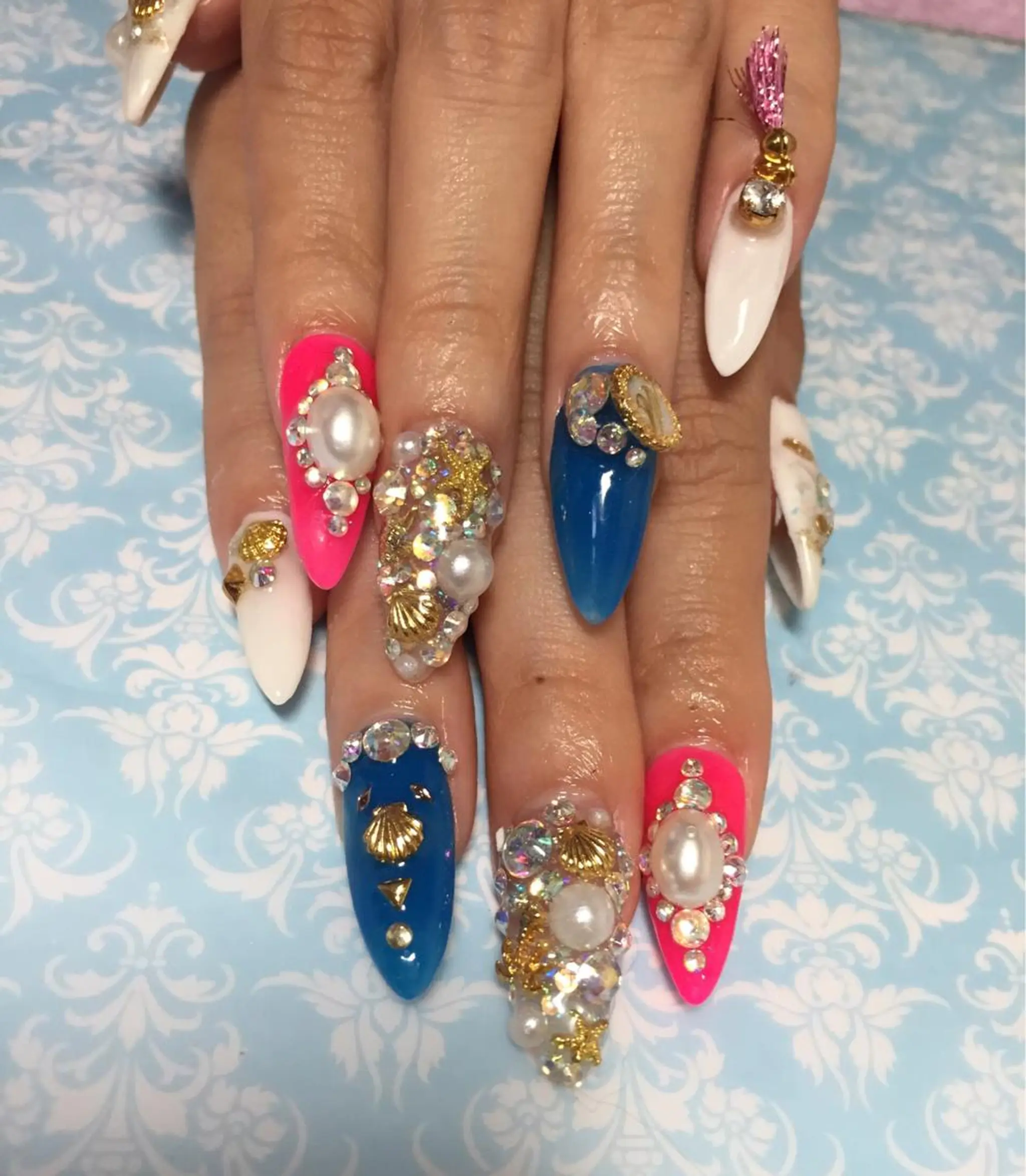 ネイル スカルプネイル Nail Salon macherieのネイルデザイン