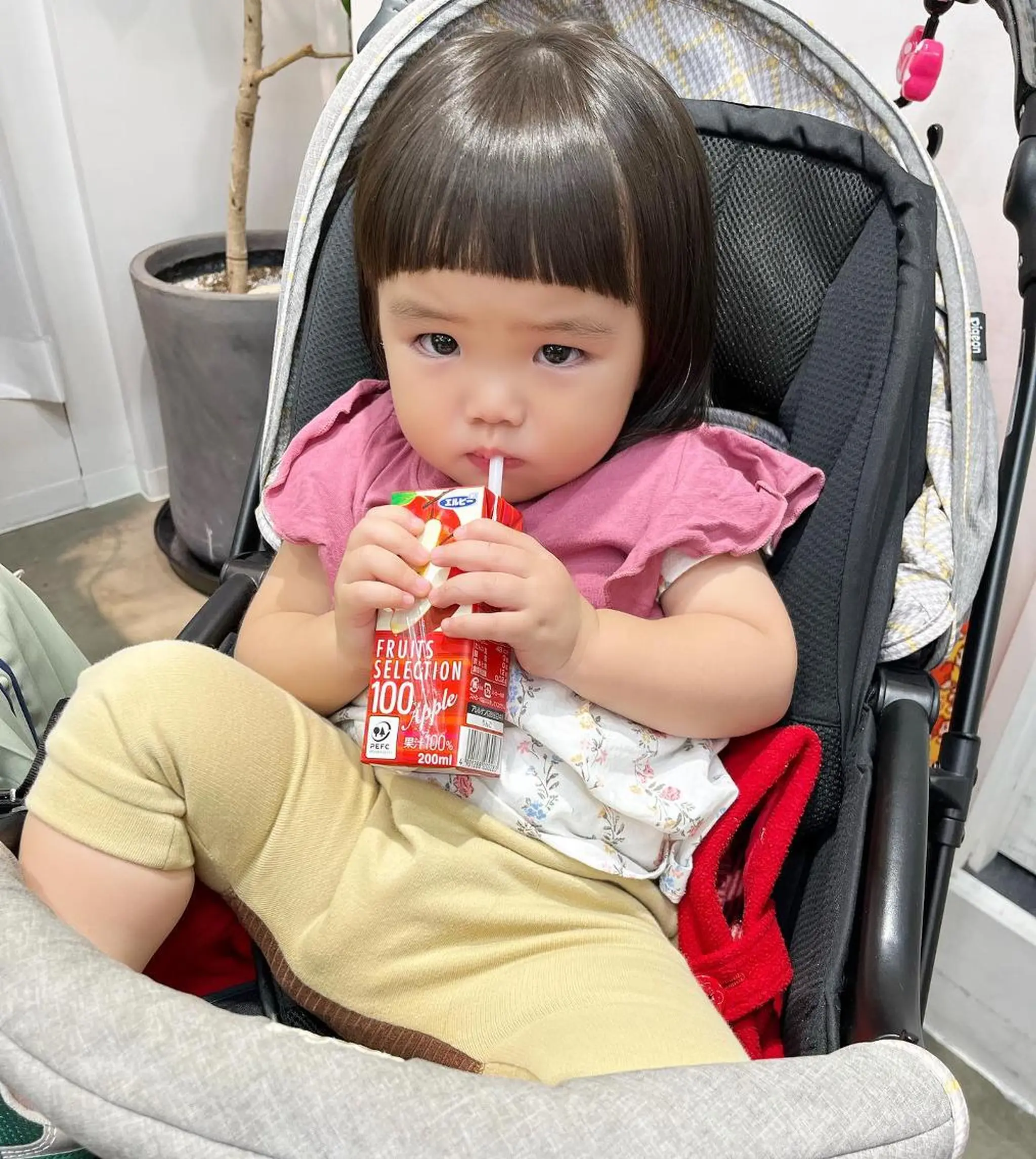 ミディアム カラー ヘアアレンジ ハイライトカラー ボブ くせ毛 顔まわりレイヤー ハイライト 韓国/髪質改善💘 櫻井かれんのヘアスタイル