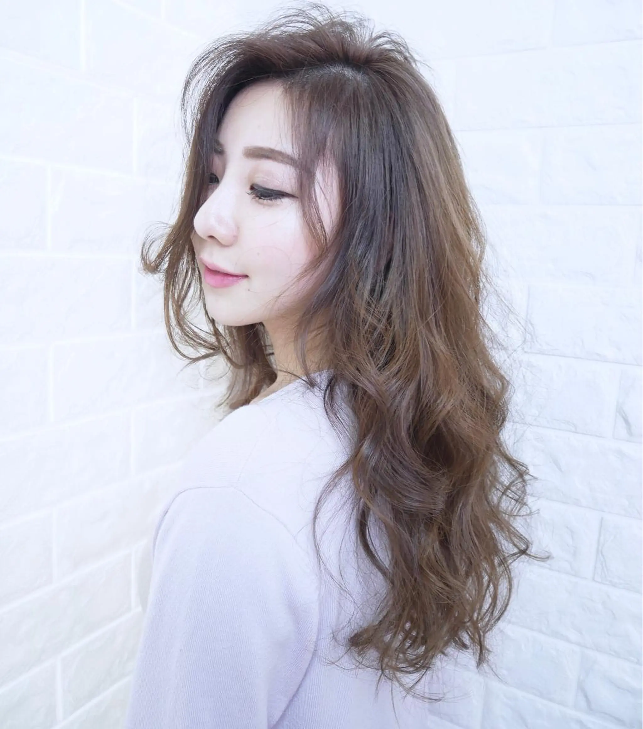 ミディアム 外国人風カラー 縮毛矯正/髪質改善 主税巧一のヘアスタイル