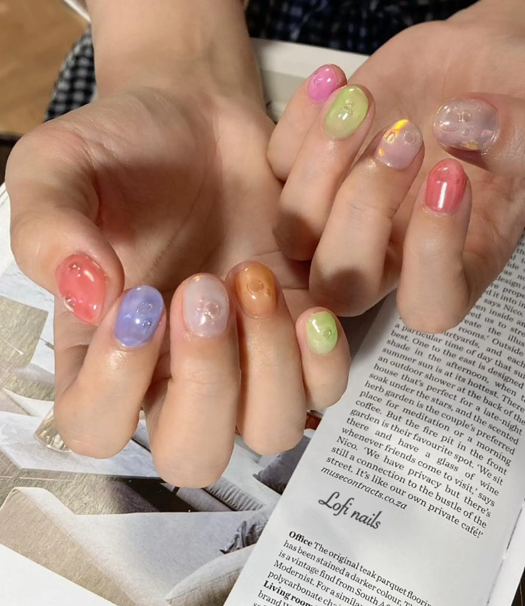 ショート ネイル Lofi nails ゆきこのネイルデザイン