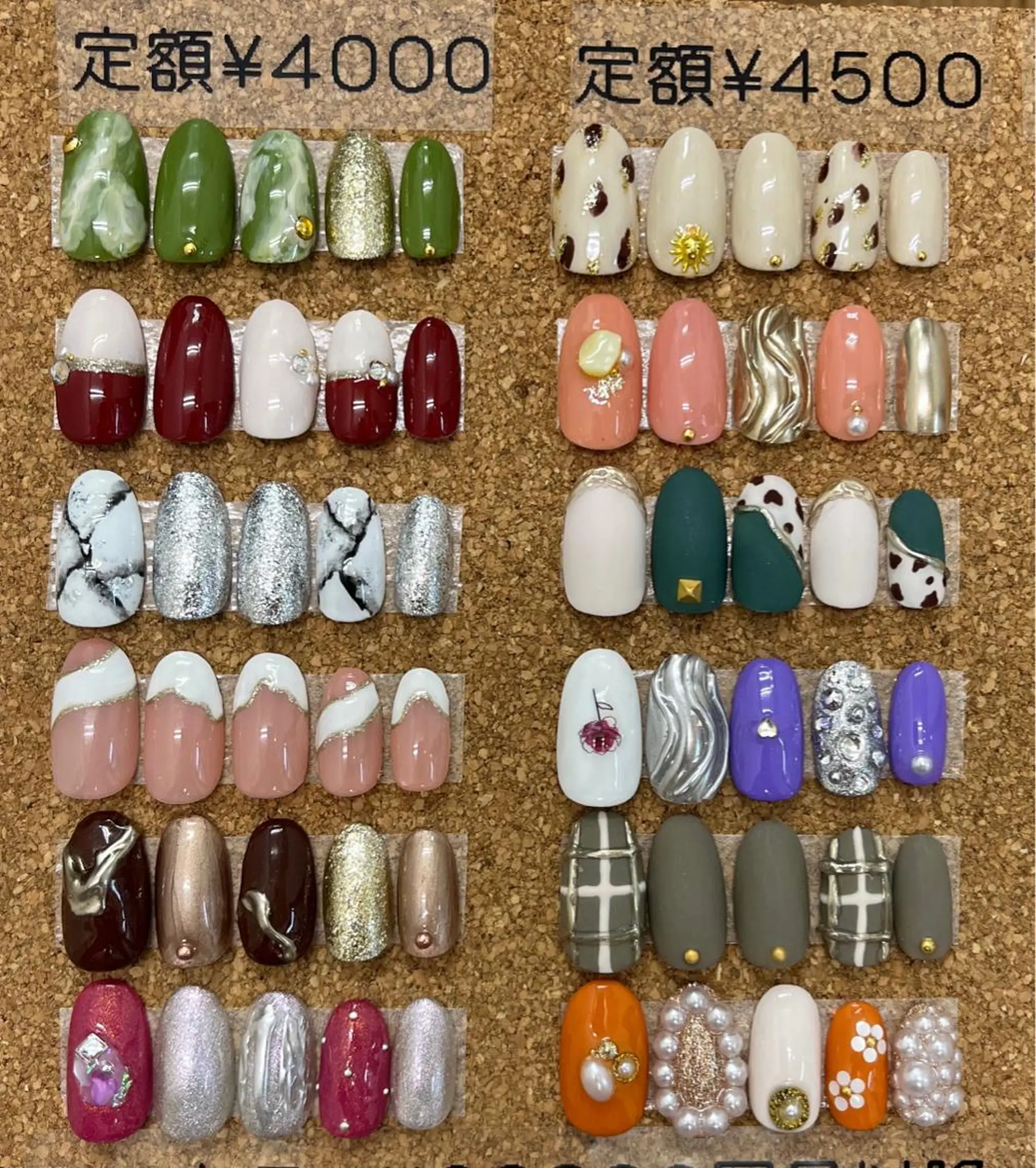 ネイル ジェルネイル ストーンネイル ブルーデイジー栄本店所属・BlueDaisy 栄本店のネイルデザイン