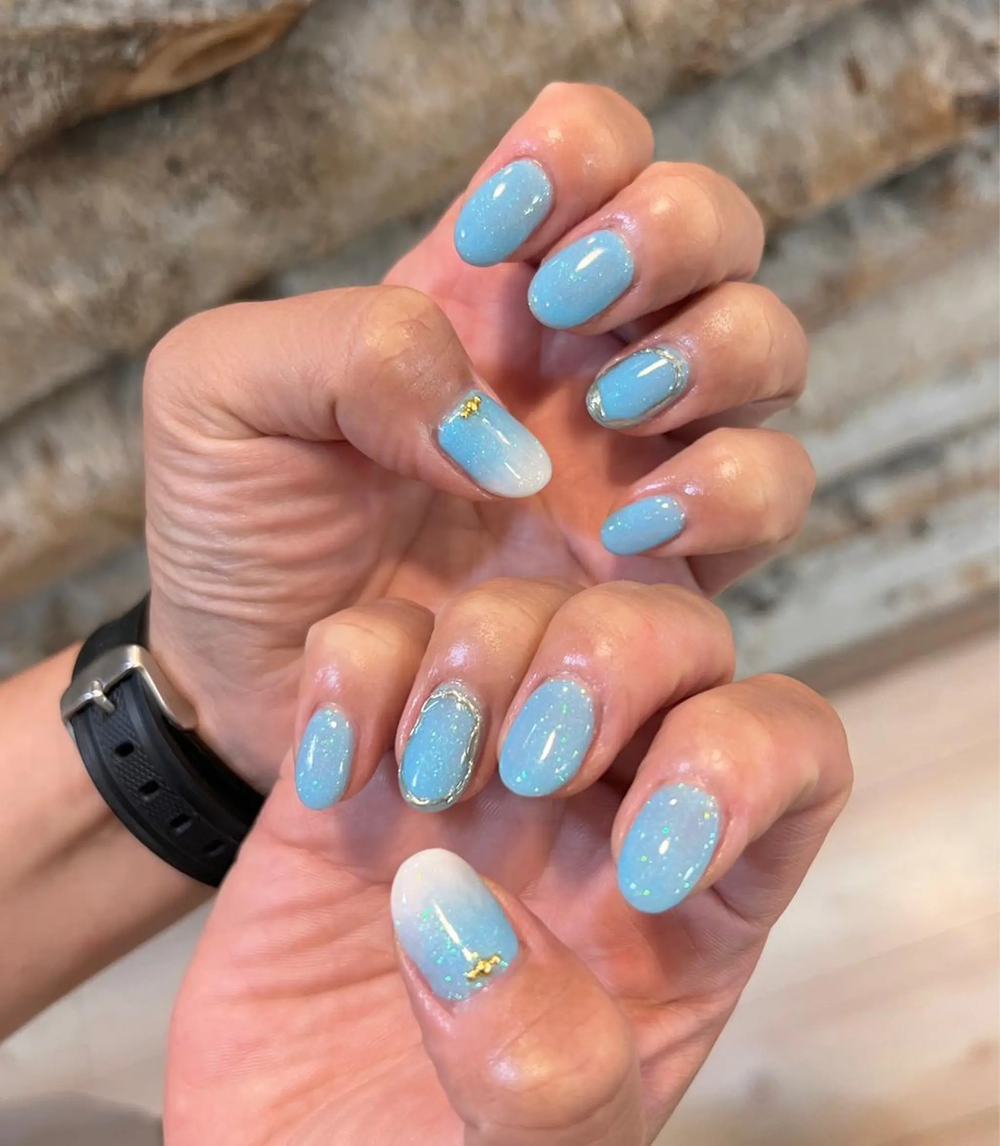 ネイル いちじゅう あおいのネイルデザイン