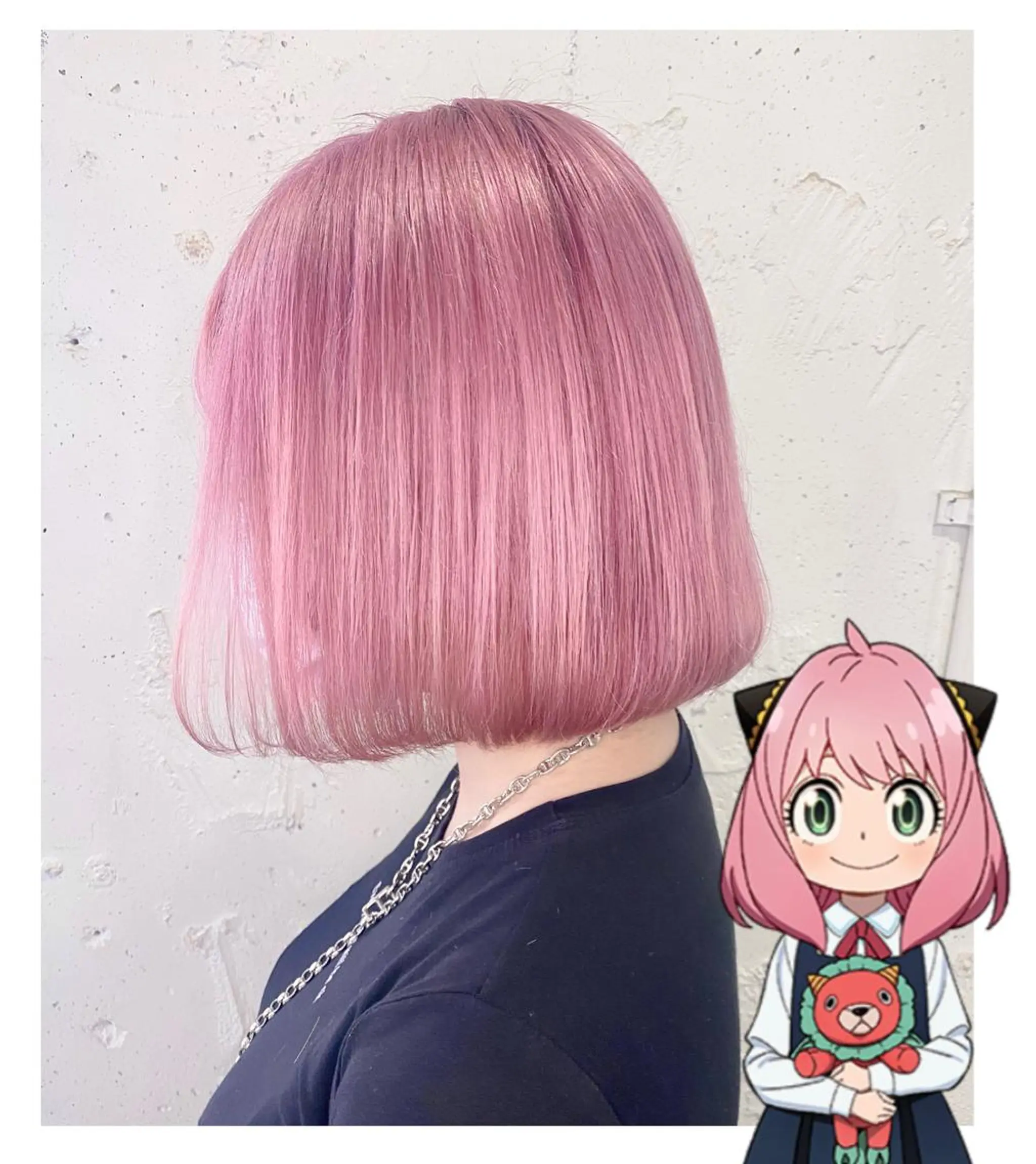 ショート カラー ブリーチ ピンクカラー GARU-ガル-所属・TSUNO🦖 派手髪/オタク美容師のヘアスタイル