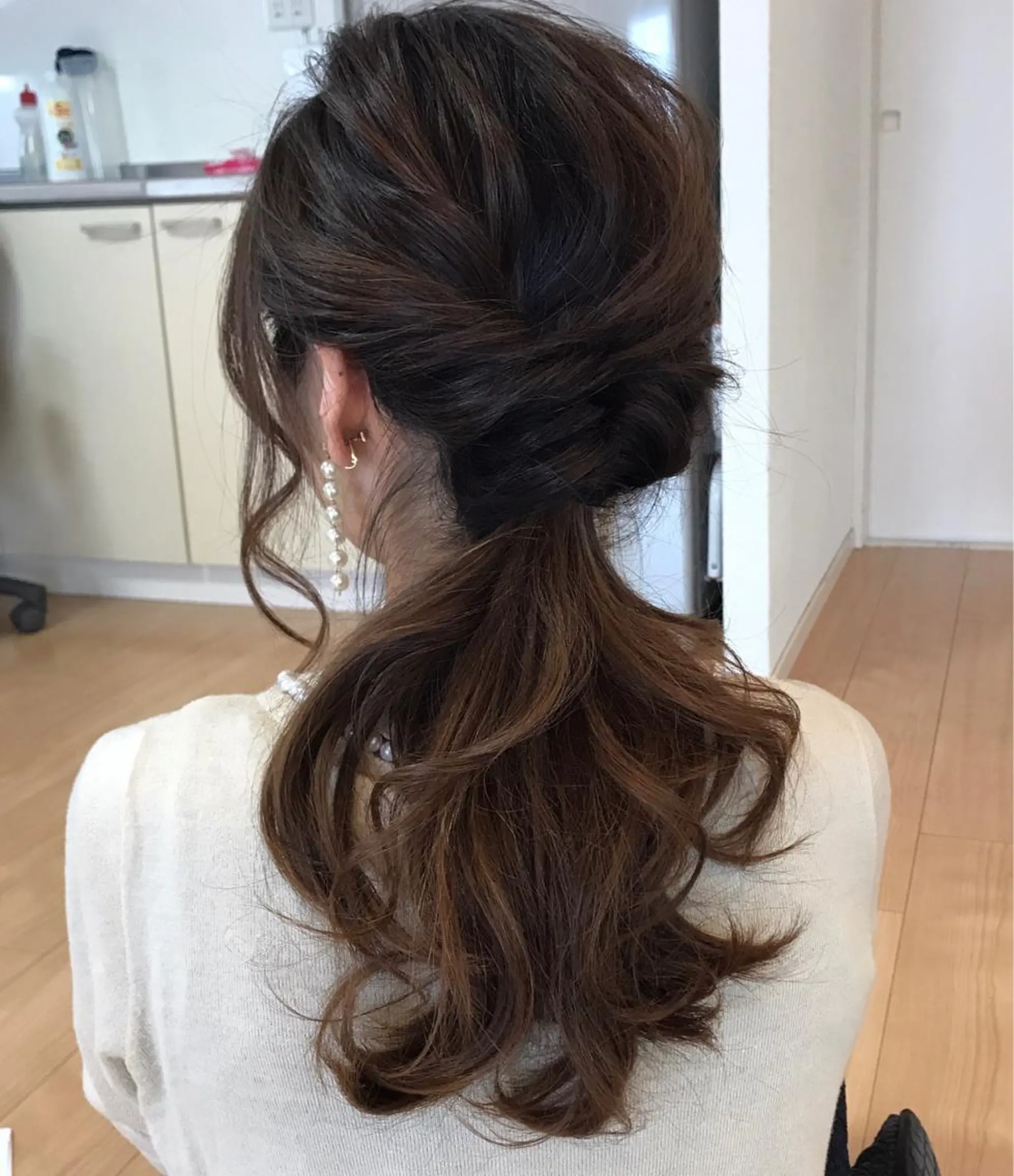 ヘアアレンジ トップスタイリスト 💙藤原 純のヘアスタイル