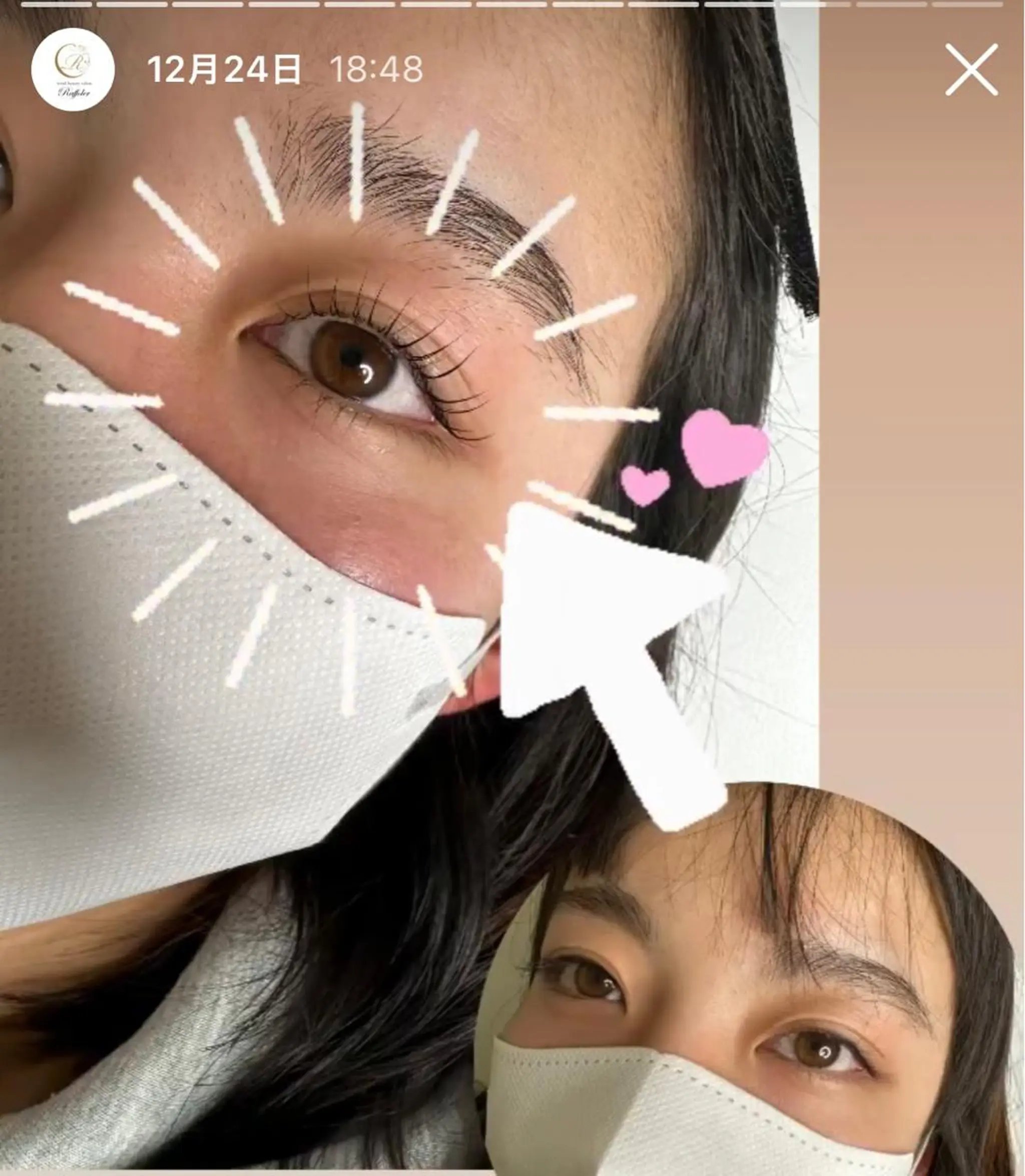 マツエク・マツパ マツパ total beauty salon Raffoler所属・Raffoler りさのエステ・リラクイメージ