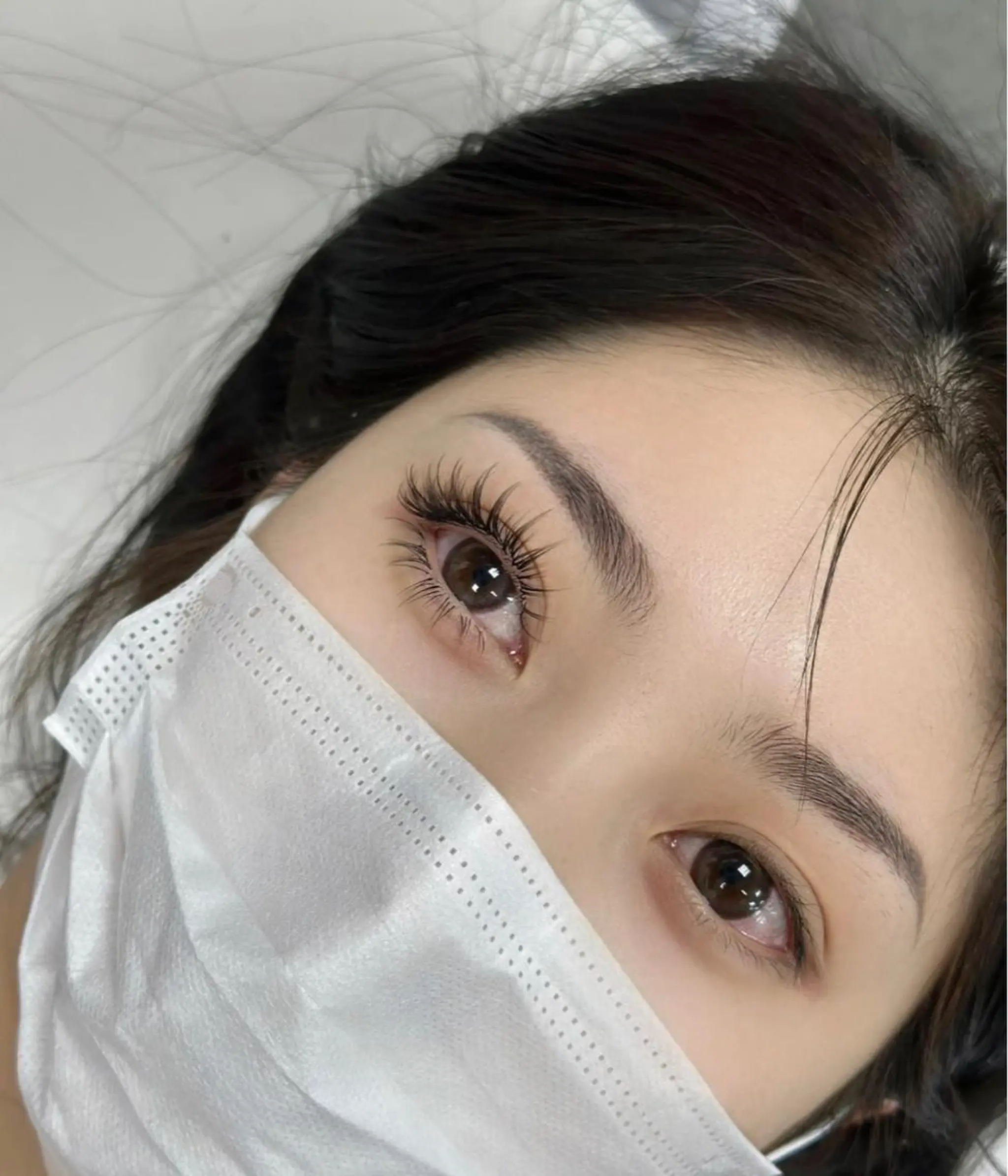 セミロング マツエク・マツパ ダブル テーマのマツエク・マツパデザイン