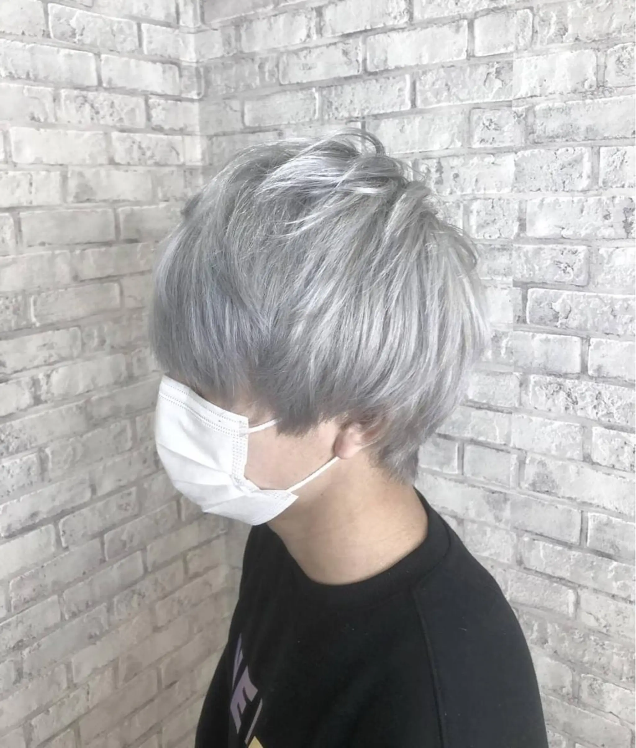 カラー メンズ EARTH 越谷店のヘアスタイル