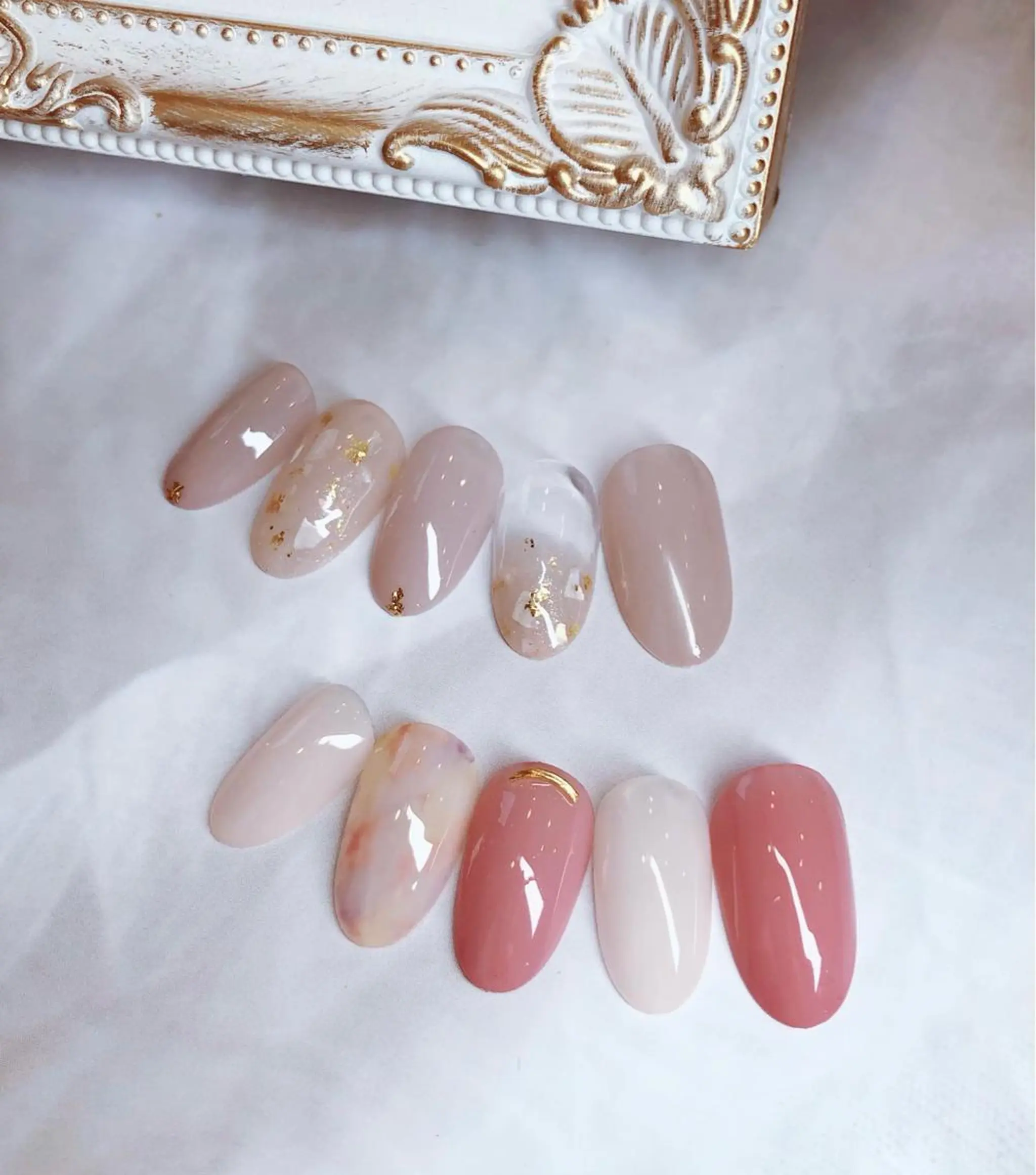 ネイル 春ネイル ハンドネイル ivy nails所属・N Yukaのネイルデザイン