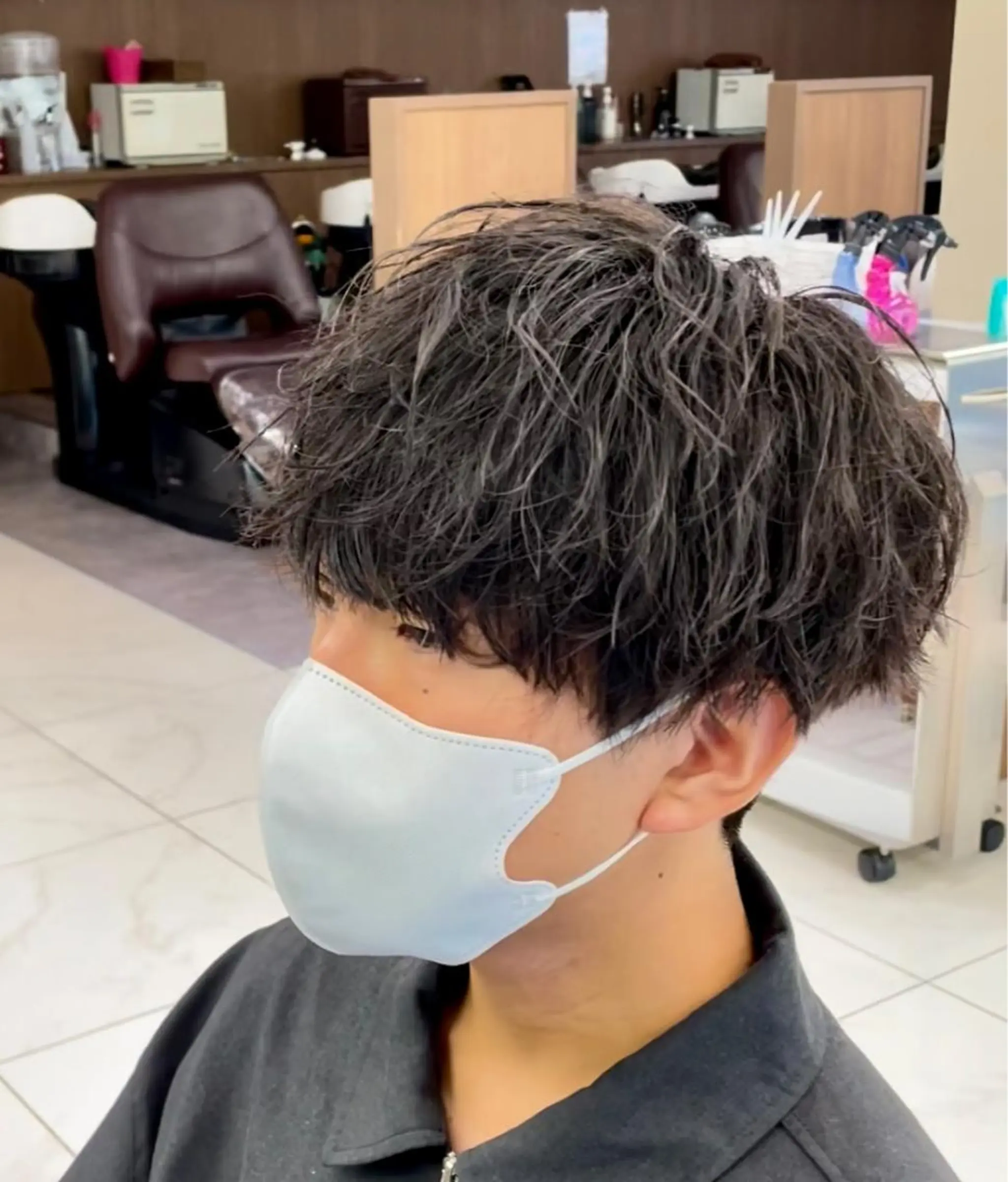 パーマ メンズ 【メンズ特化】 池田大成✂︎のヘアスタイル