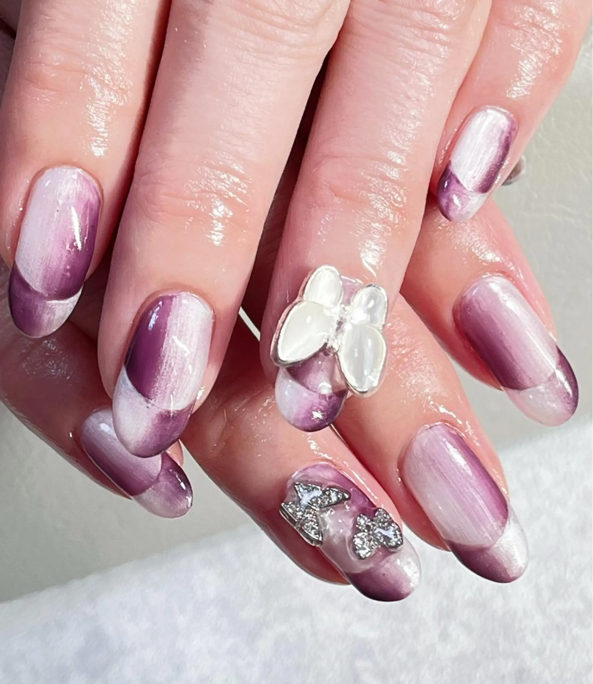 ネイル フレンチネイル オンブレフレンチ Nail Space R所属・ネイルスペースR 小林のネイルデザイン