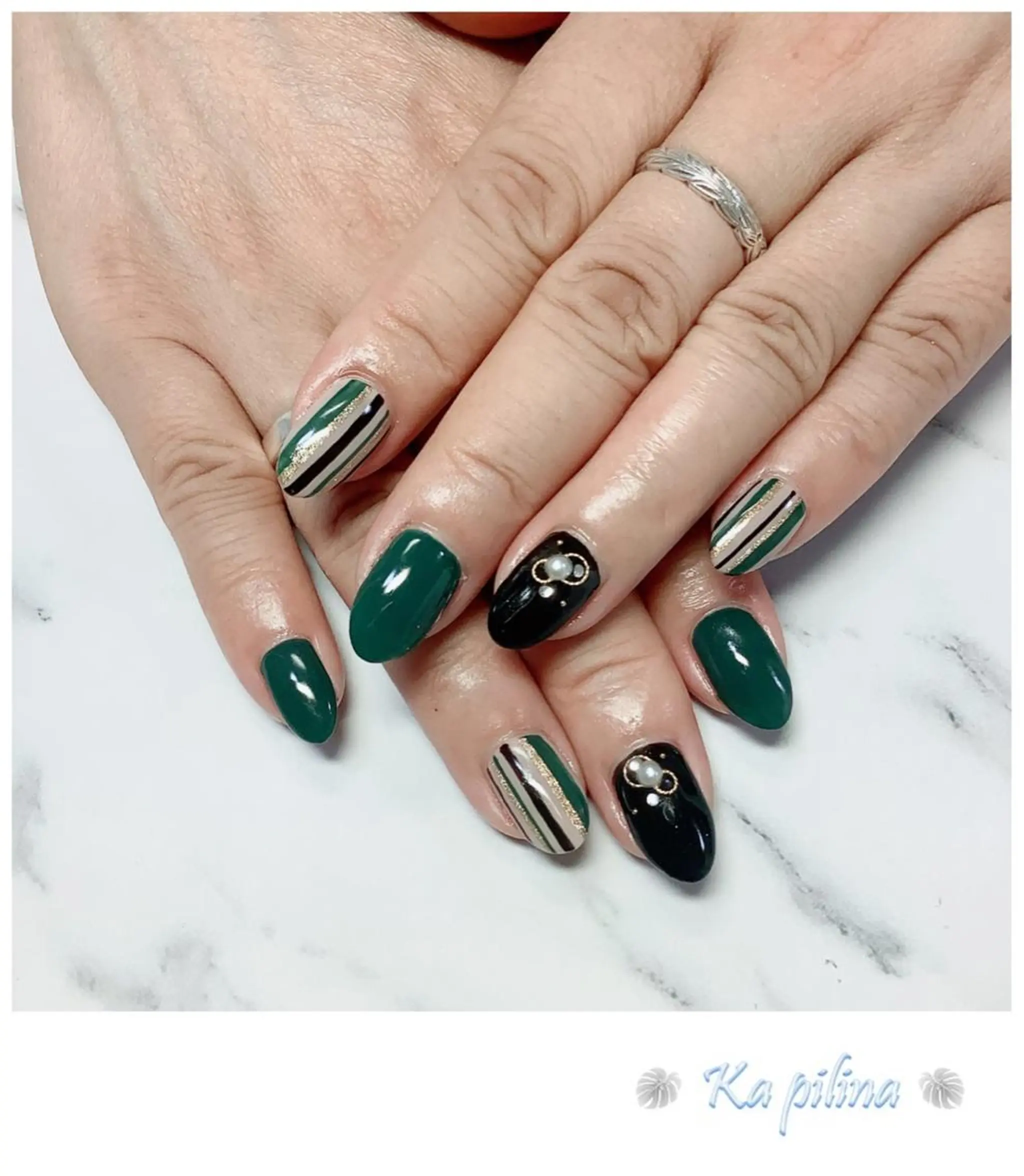 ネイル Nail salon Ka pilinaのネイルデザイン