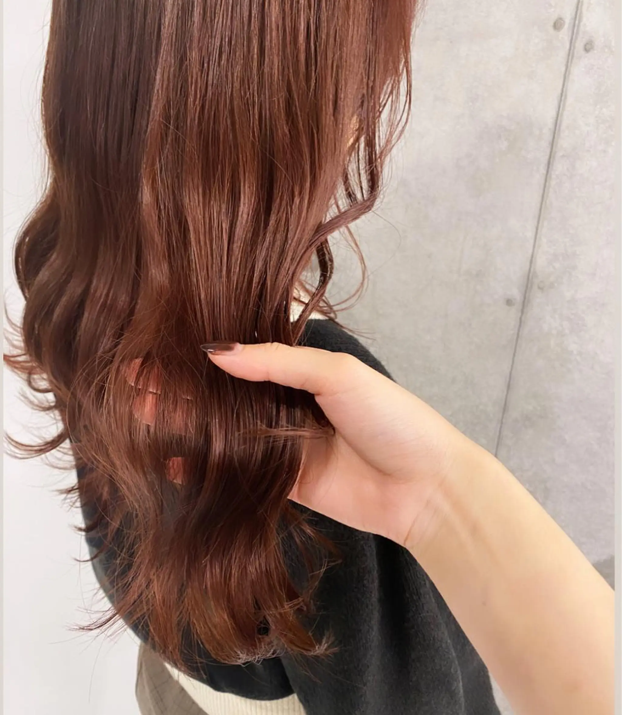 ロング カラー ナツミ/透明感カラー /酸性ストレートのヘアスタイル