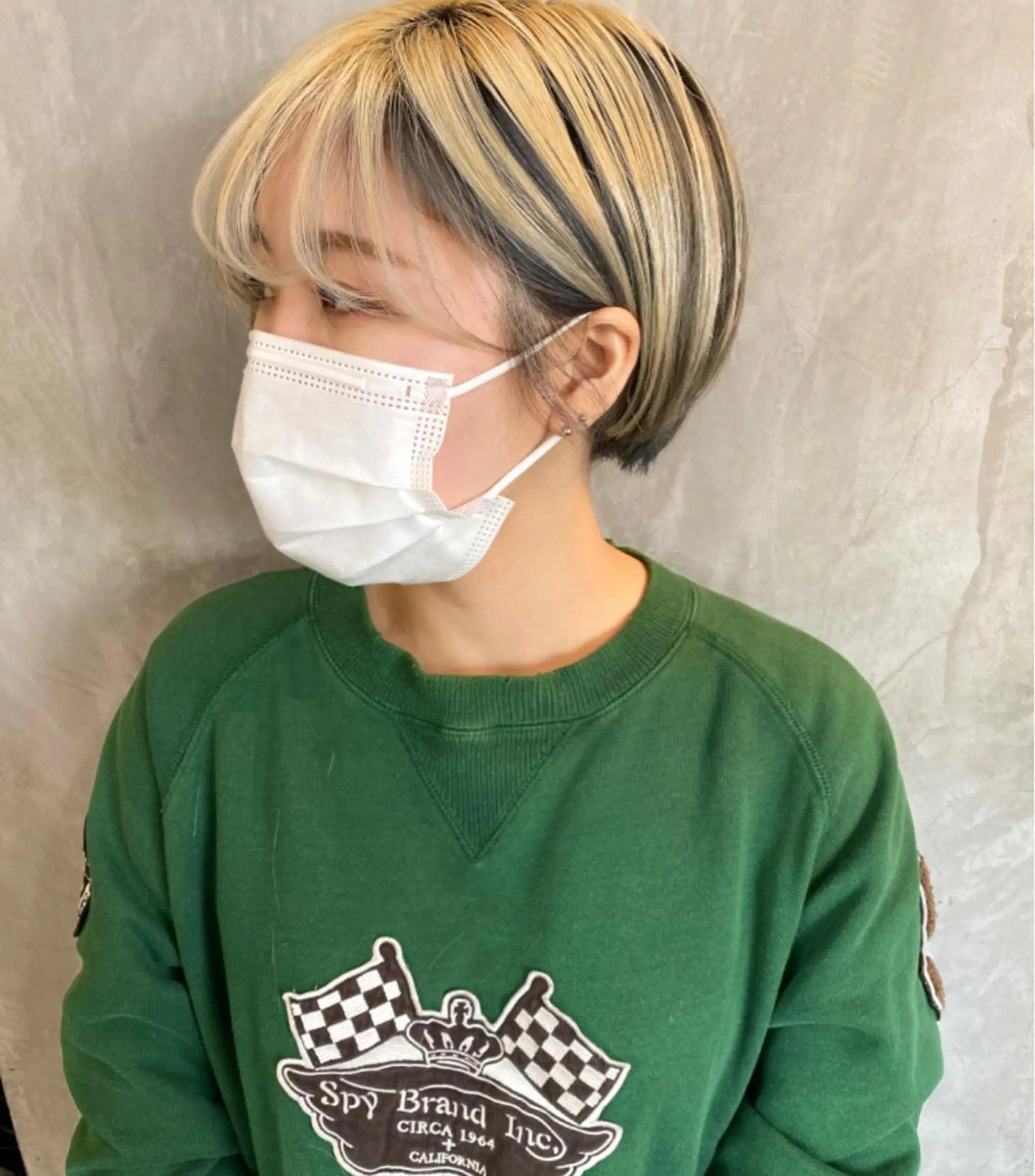 ショート カラー ヘアアレンジ stylist/蛯谷 珠里のヘアスタイル