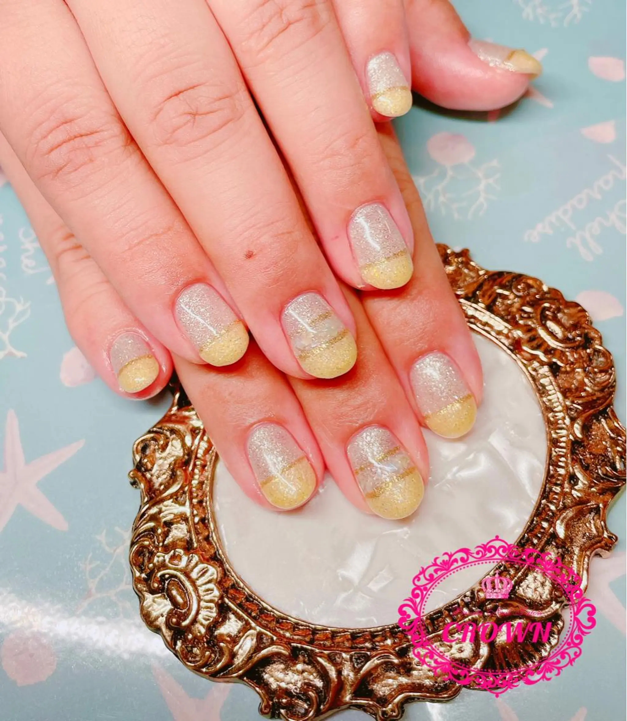ネイル ハンドネイル CROWN プライベートサロンのネイルデザイン