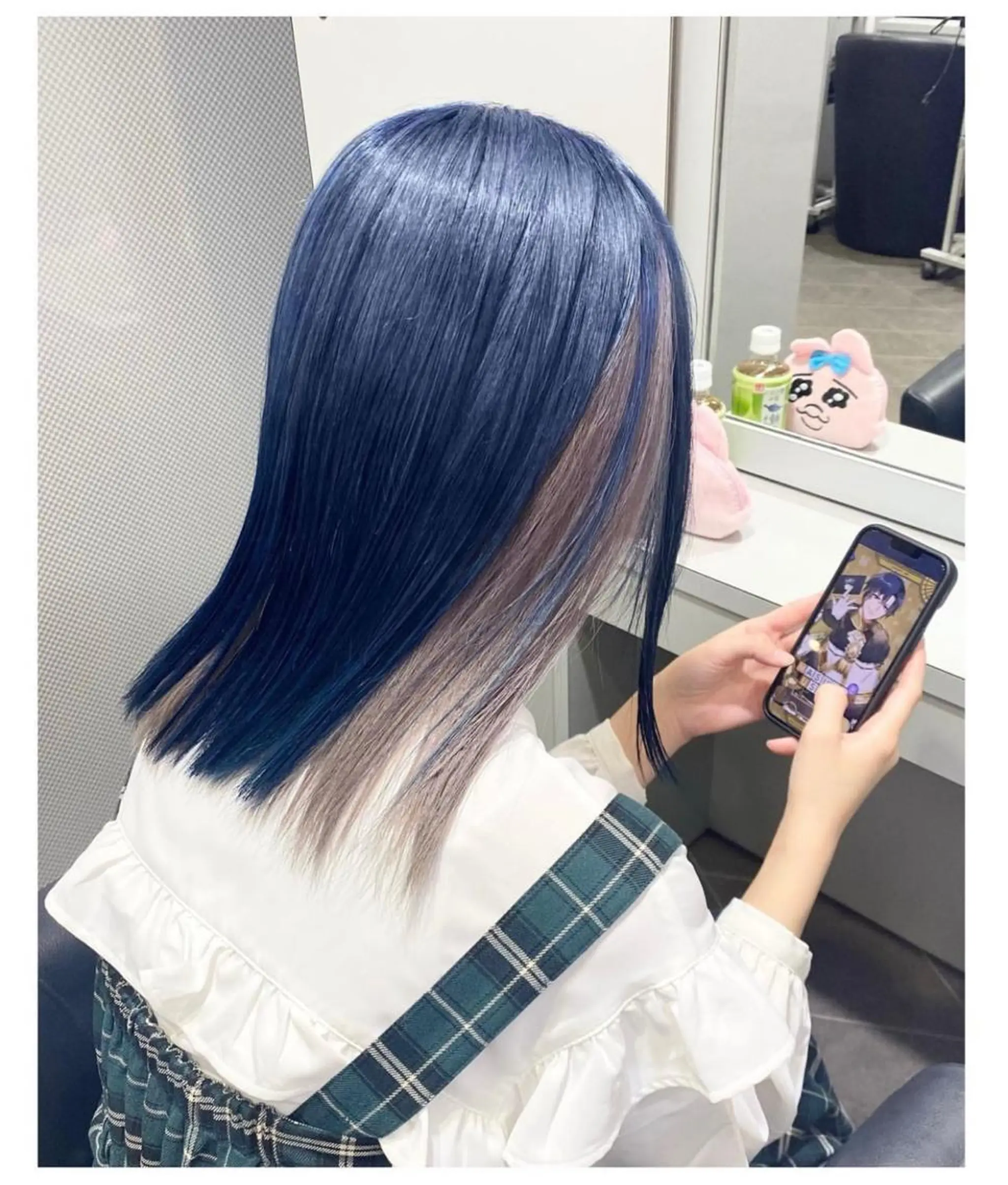 ミディアム カラー カット ヘアカラー トリートメント GARU-ガル-所属・TSUNO🦖 派手髪/オタク美容師のヘアスタイル