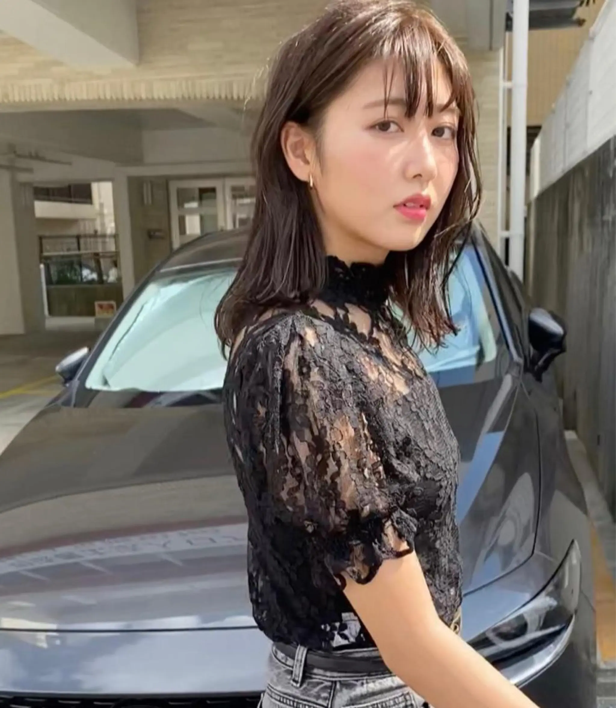 ミディアム カラー イルミナカラー カット ヘアカラー grand juteのヘアスタイル