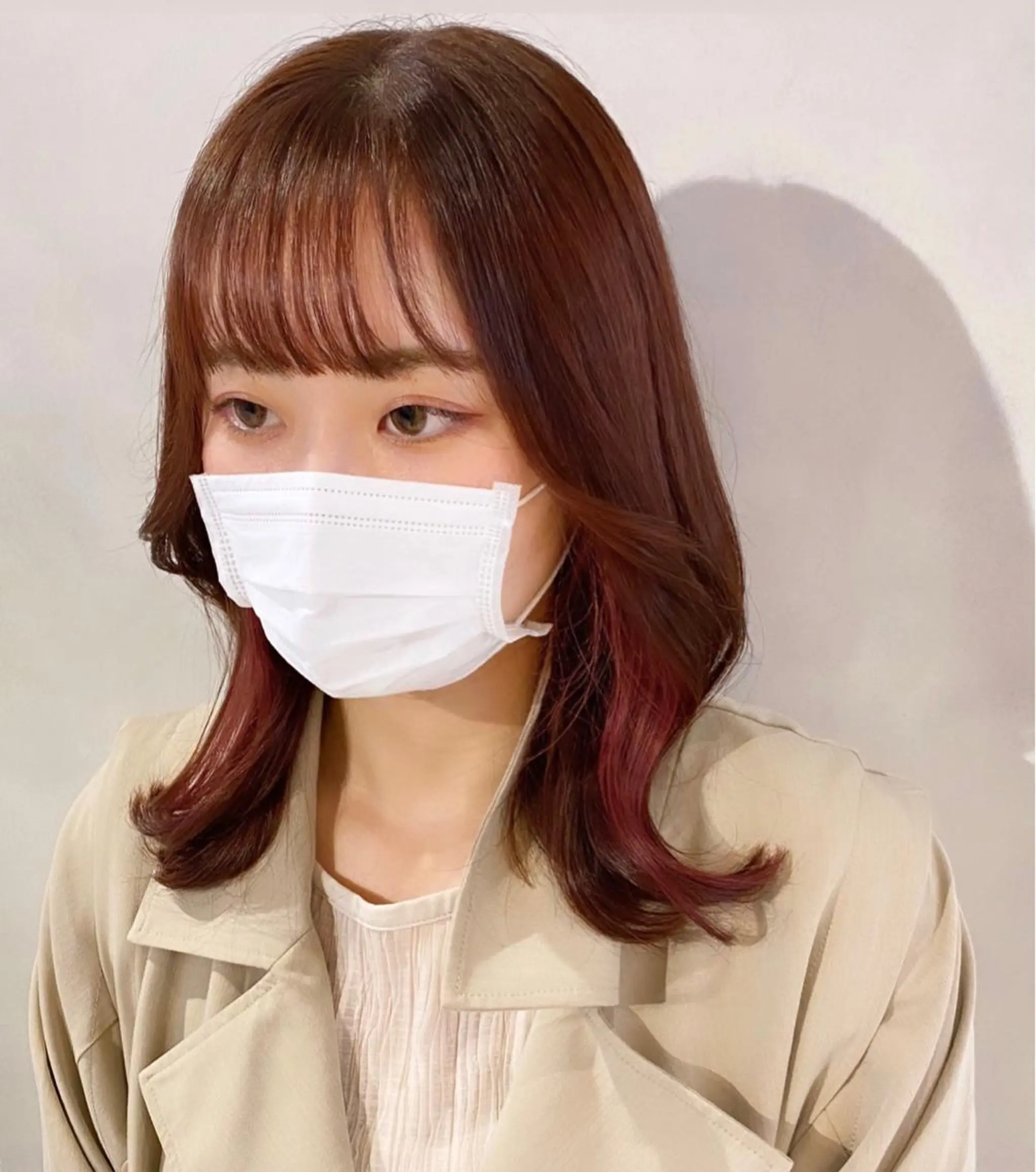 ミディアム カラー カット ヘアカラー トリートメント カラー系/カット特化 🟠オオタキマサシのヘアスタイル