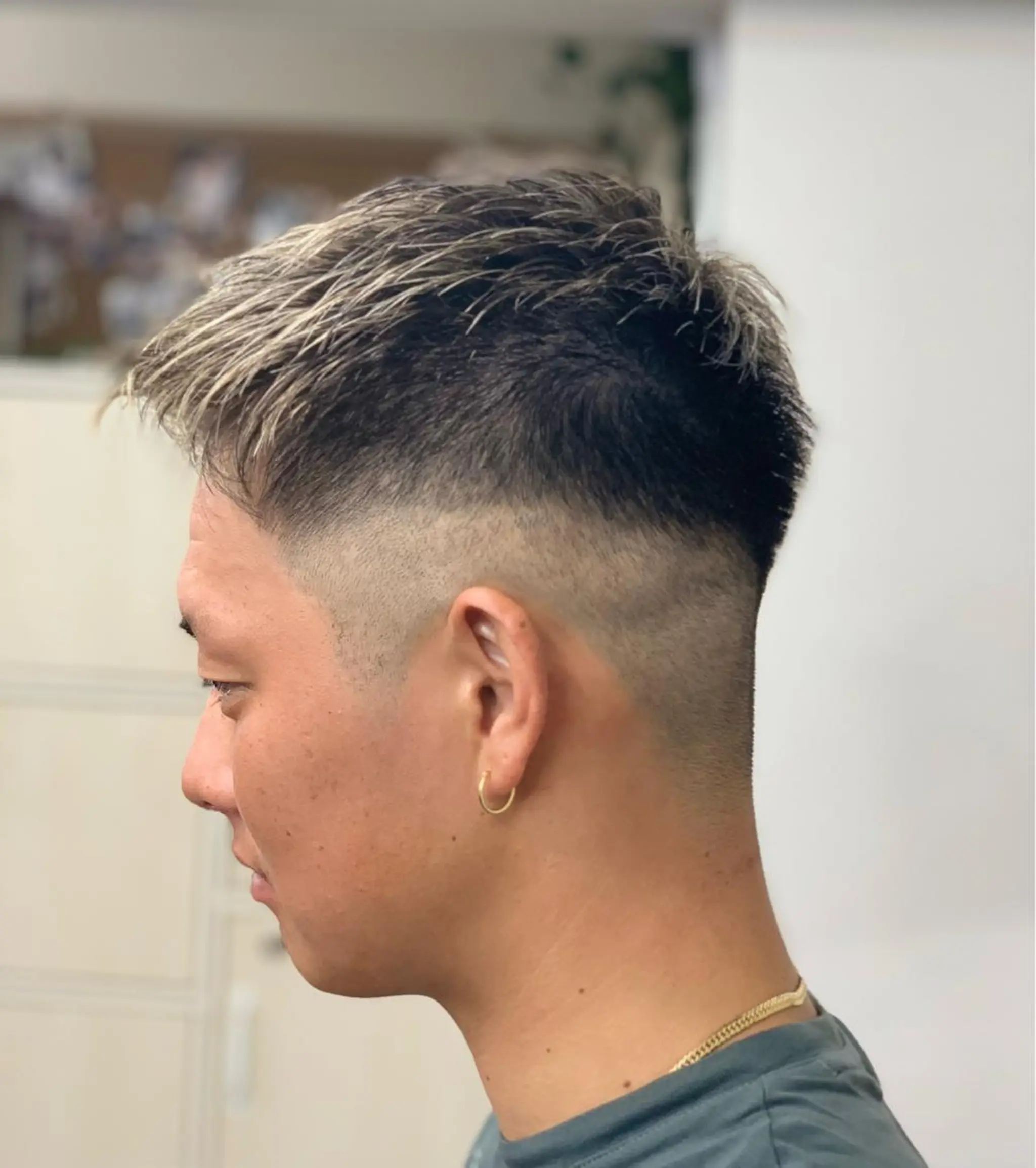 ショート カラー メンズ クセを最大限に活かす メンズパーマ奈良大祐のヘアスタイル