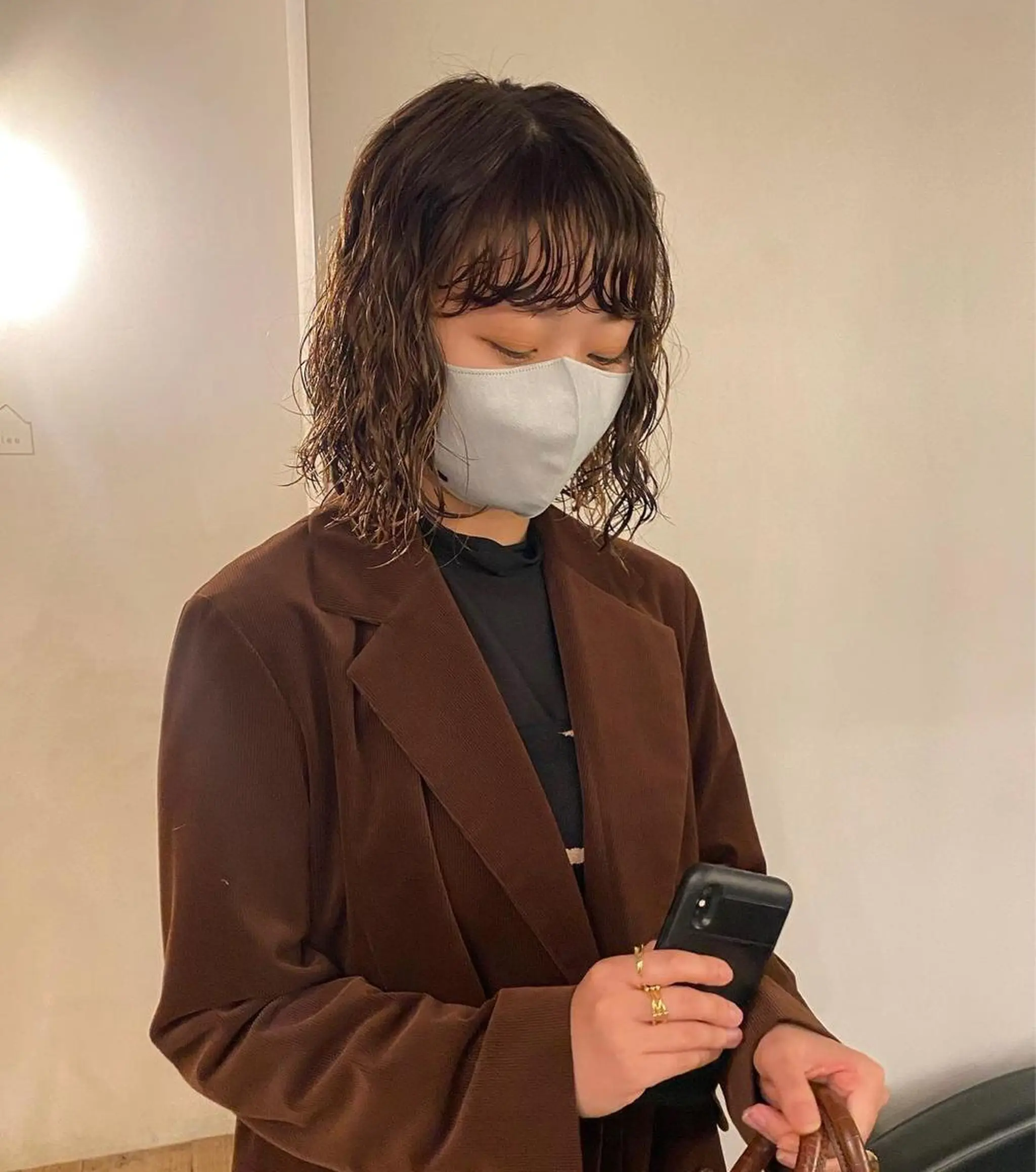 ミディアム パーマ 原宿/ケパーマ 🧺ユウマのヘアスタイル