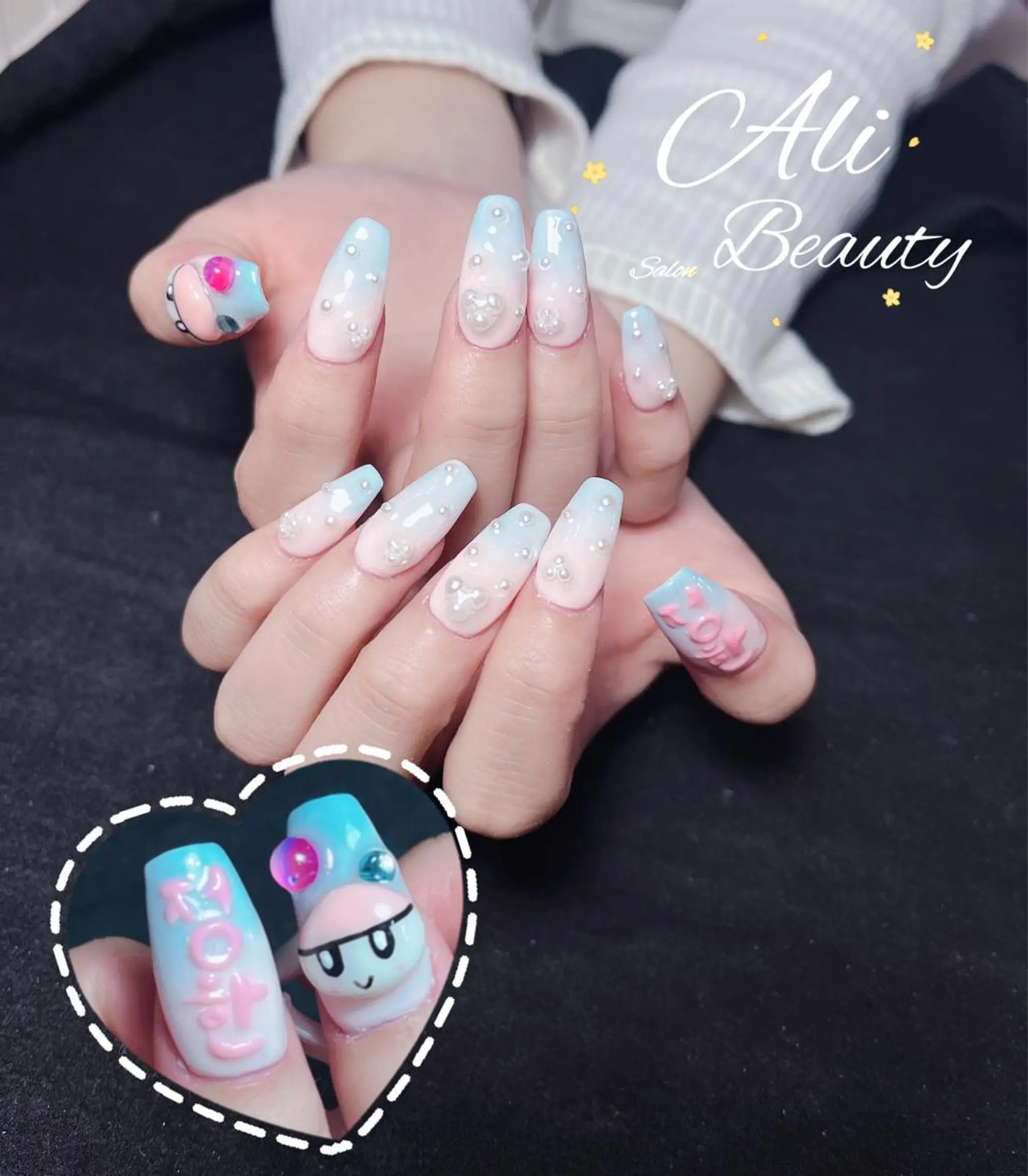 ネイル Ali 新小岩 ネイル専門のネイルデザイン