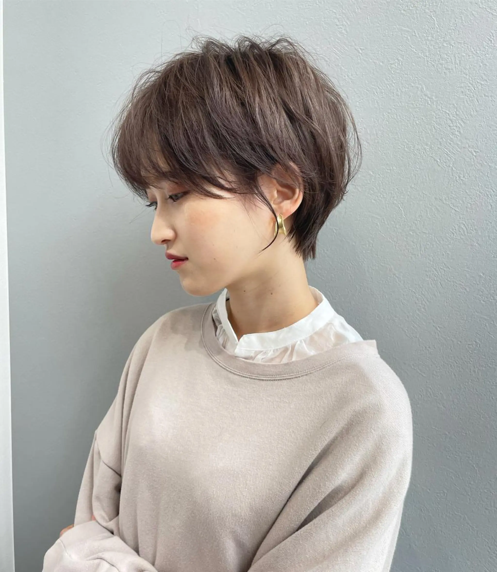 ショート 寺尾 綾乃のヘアスタイル